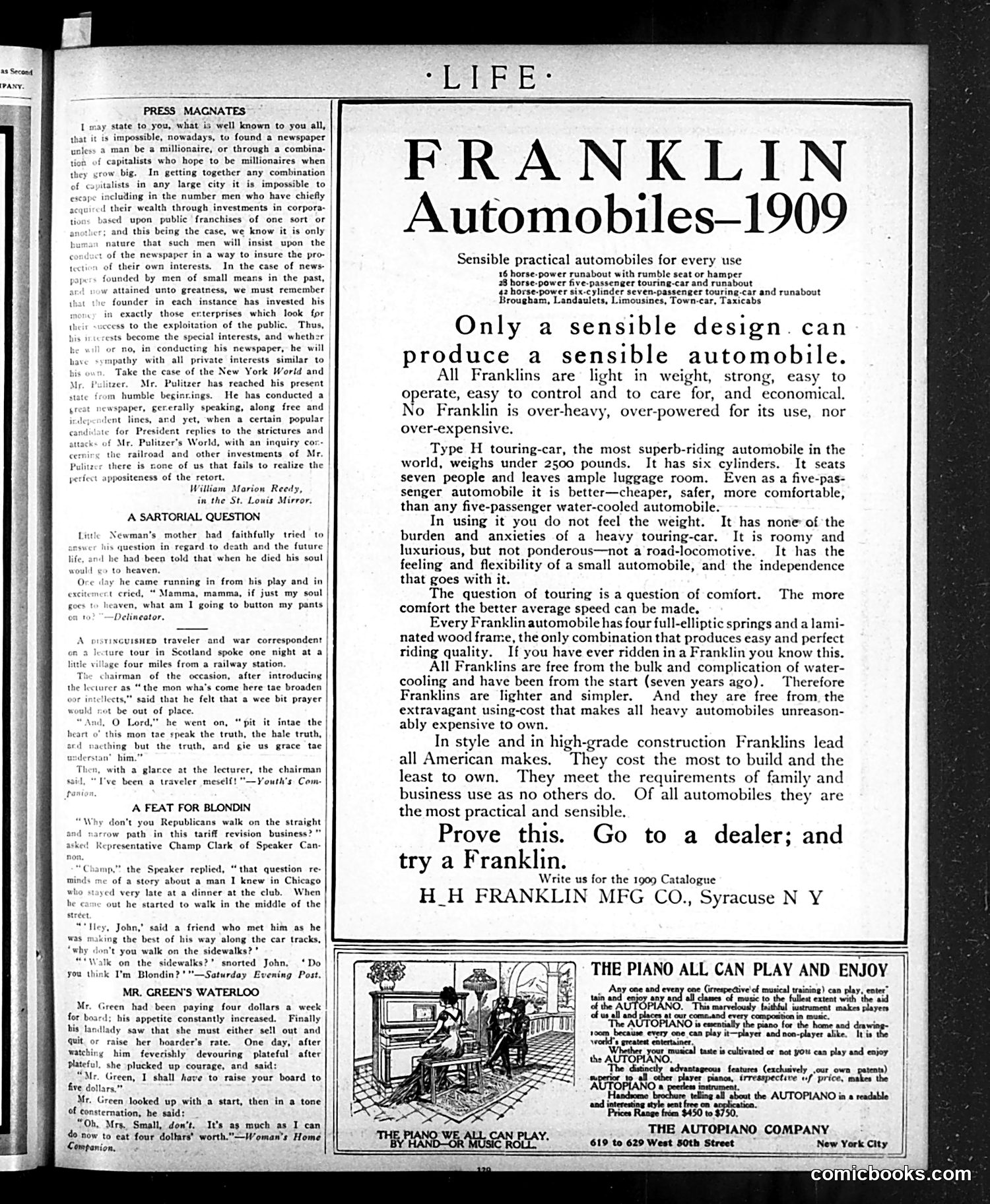 Life — August 6, 1908 — page 3 of 54