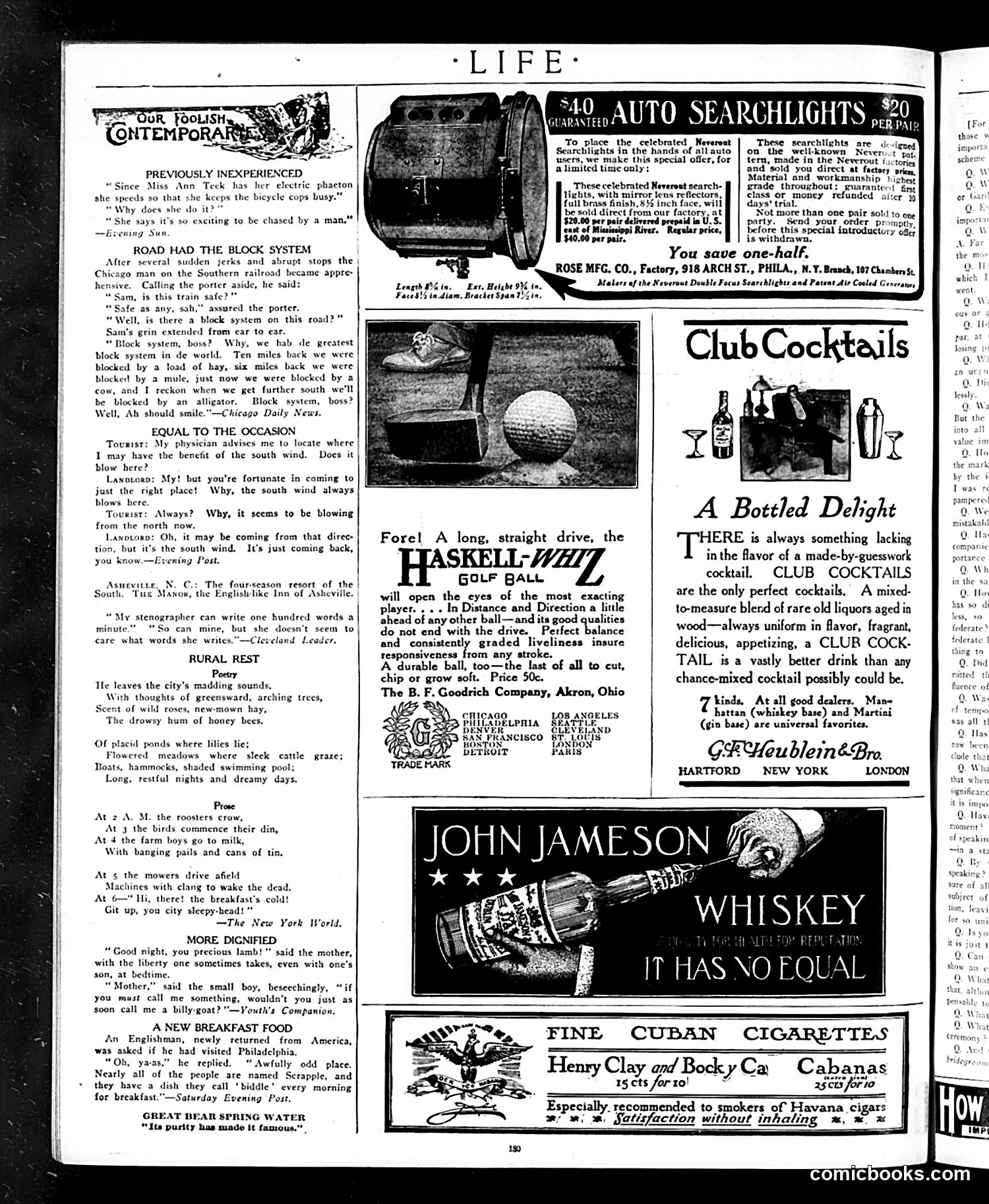 Life — August 13, 1908 — page 18 of 20