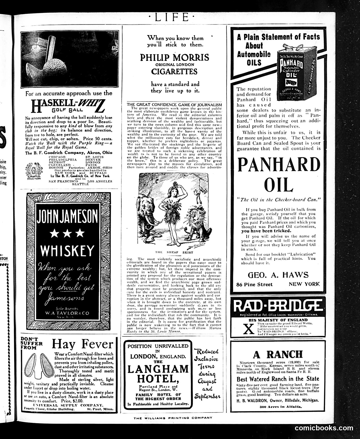 Life — August 27, 1908 — page 19 of 20