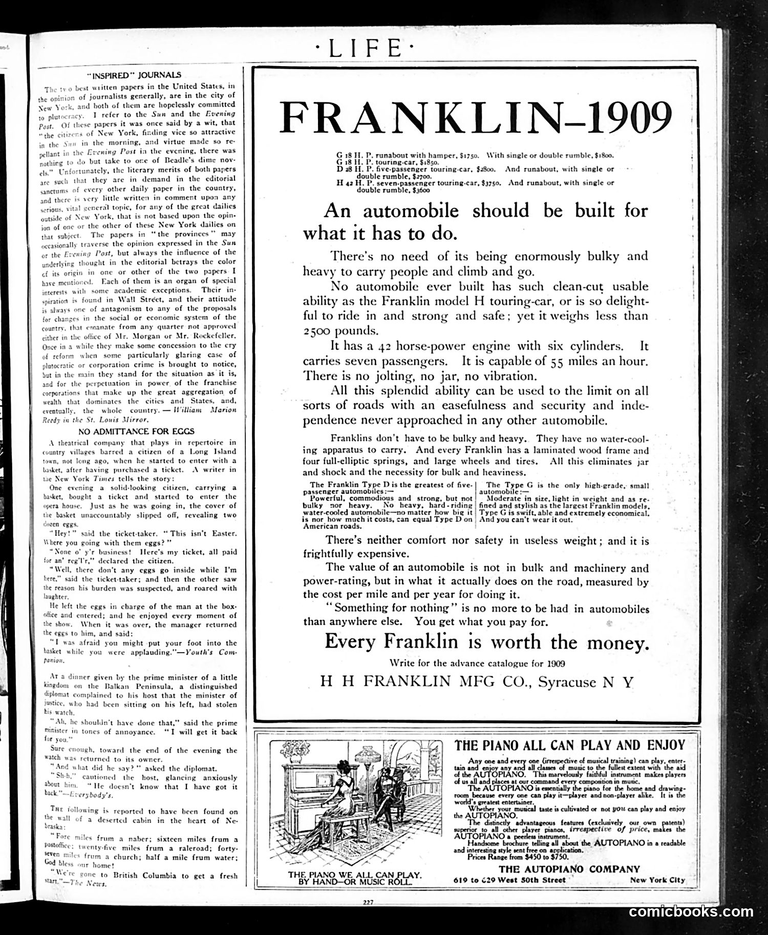 Life — September 3, 1908 — page 3 of 36