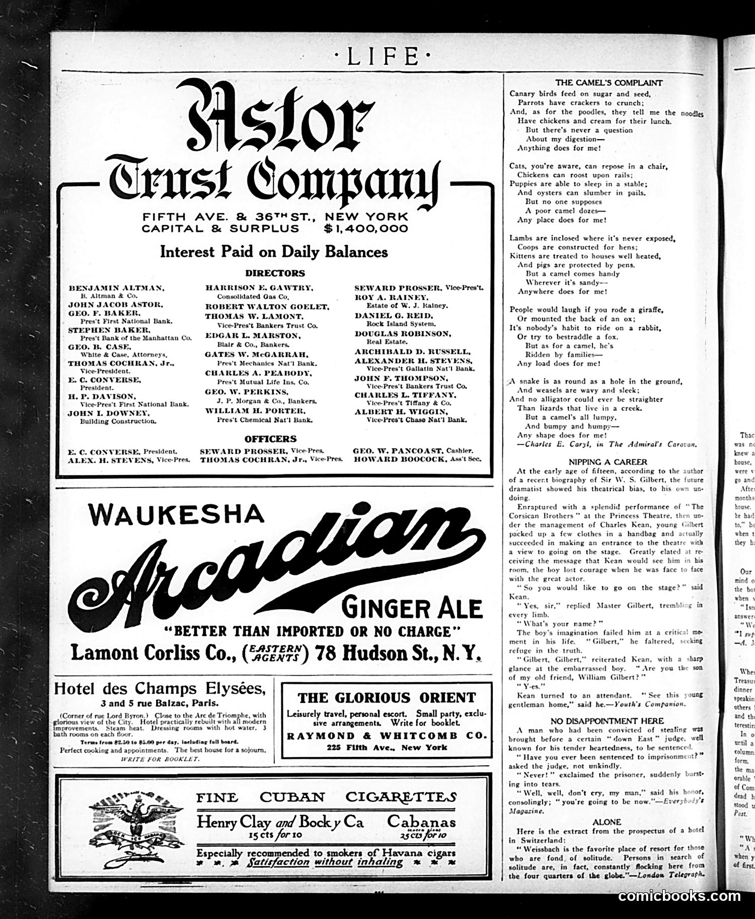 Life — October 1, 1908 — page 6 of 44