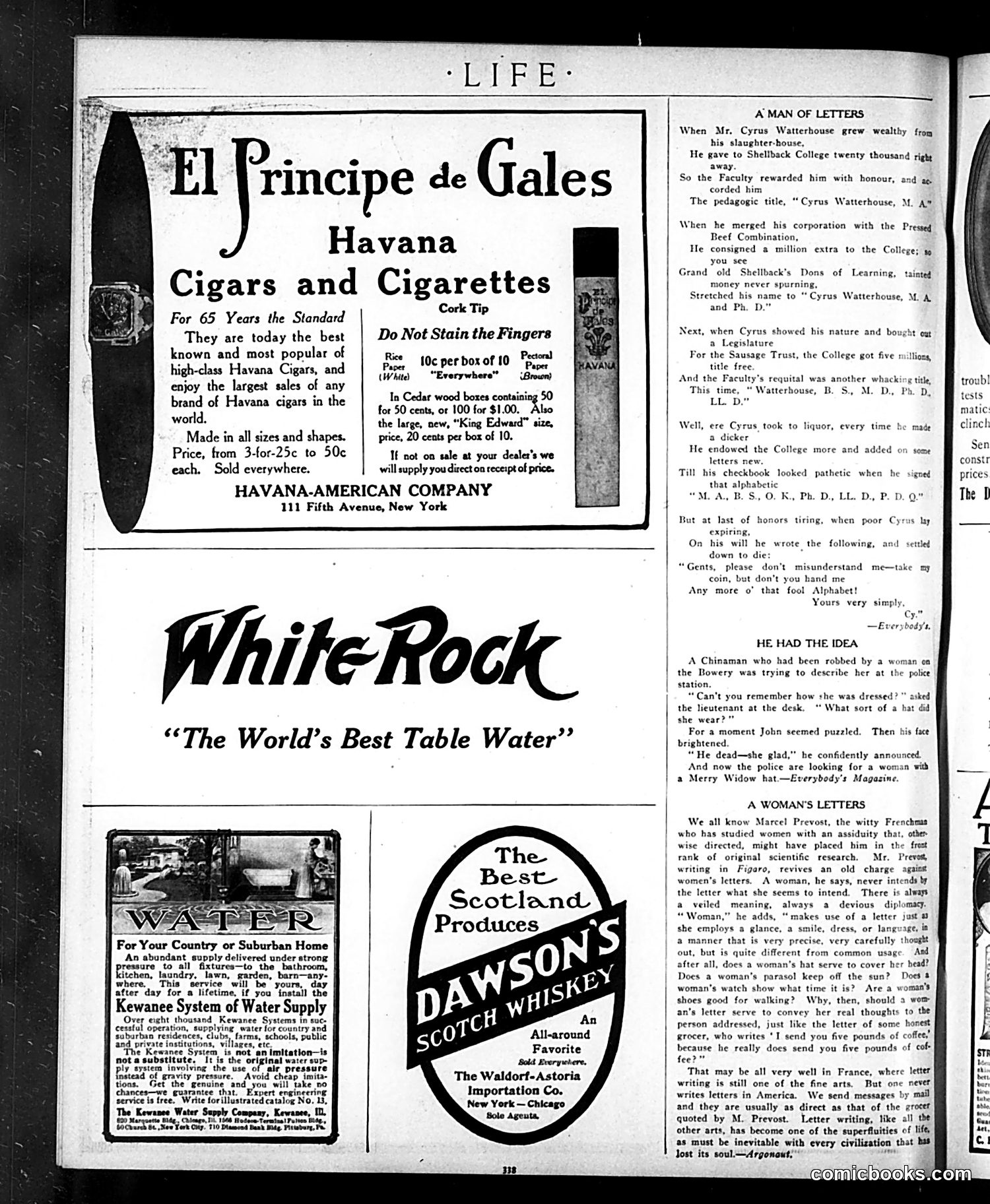 Life — October 1, 1908 — page 8 of 44