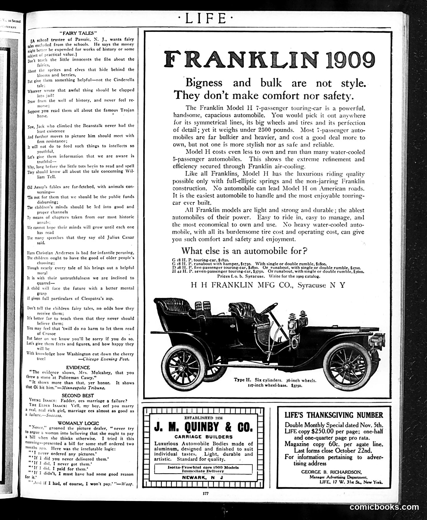 Life — October 8, 1908 — page 3 of 24