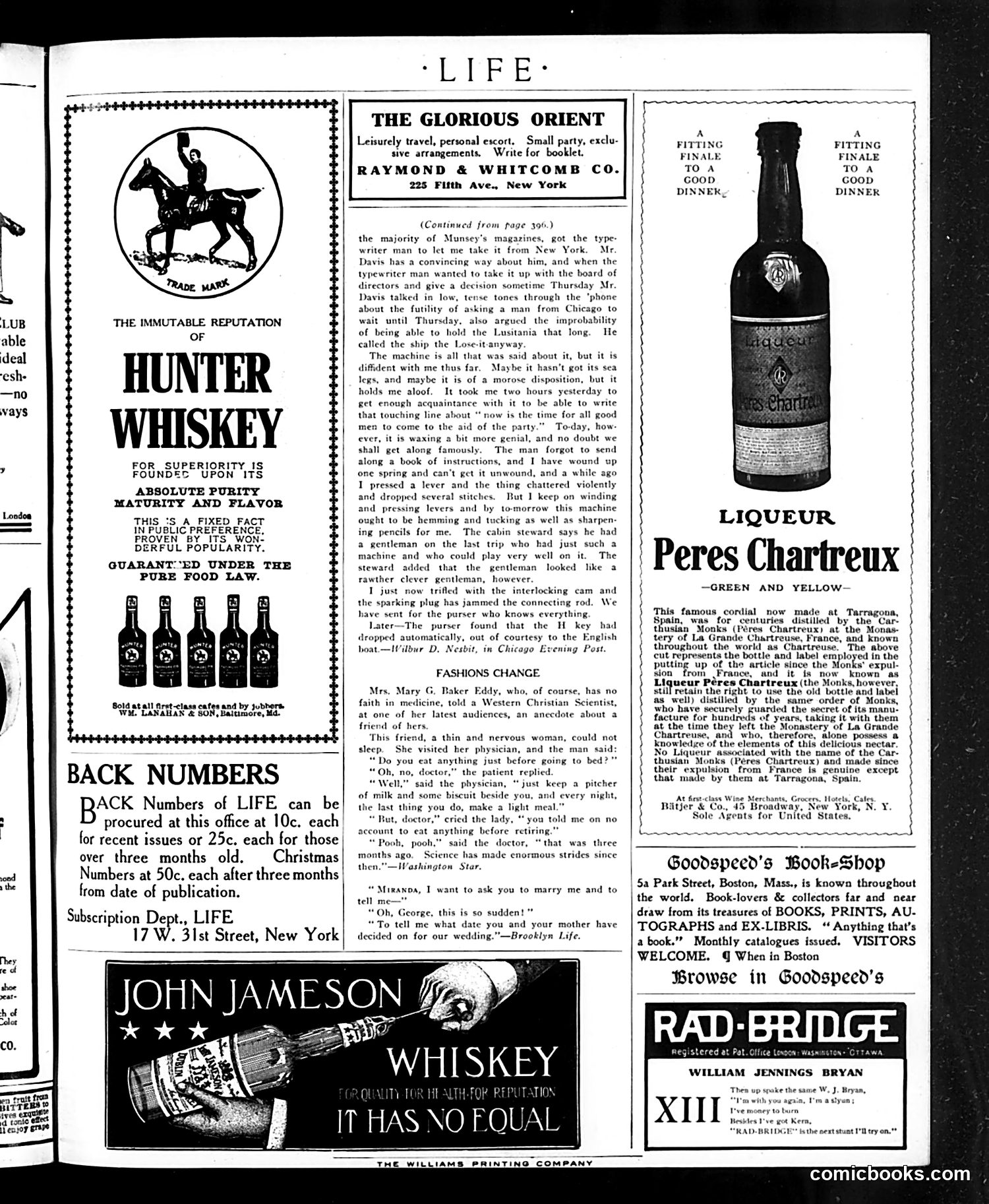 Life — October 8, 1908 — page 23 of 24