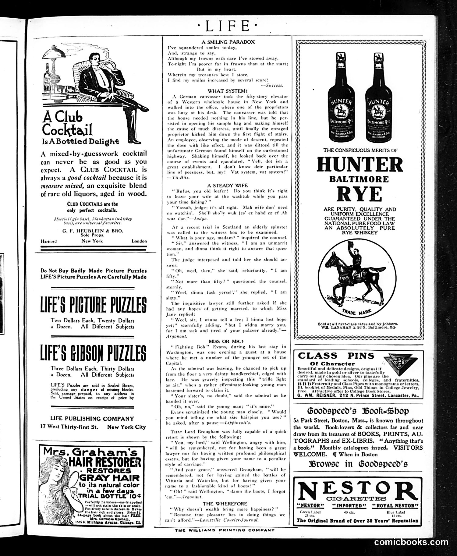 Life — October 22, 1908 — page 23 of 24