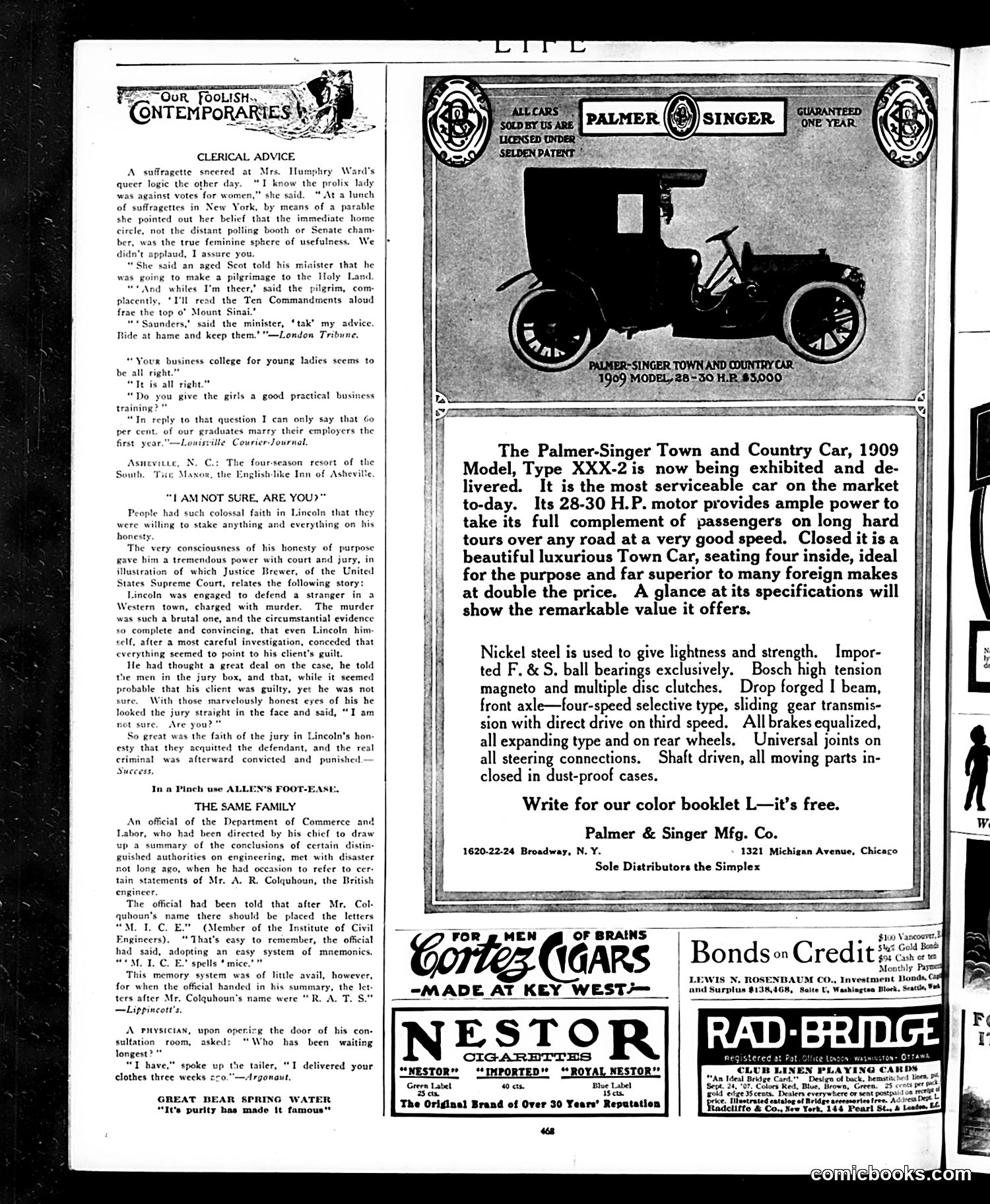 Life — October 29, 1908 — page 18 of 20