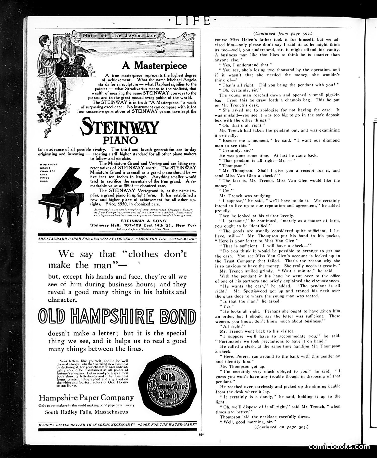 Life — November 5, 1908 — page 34 of 48