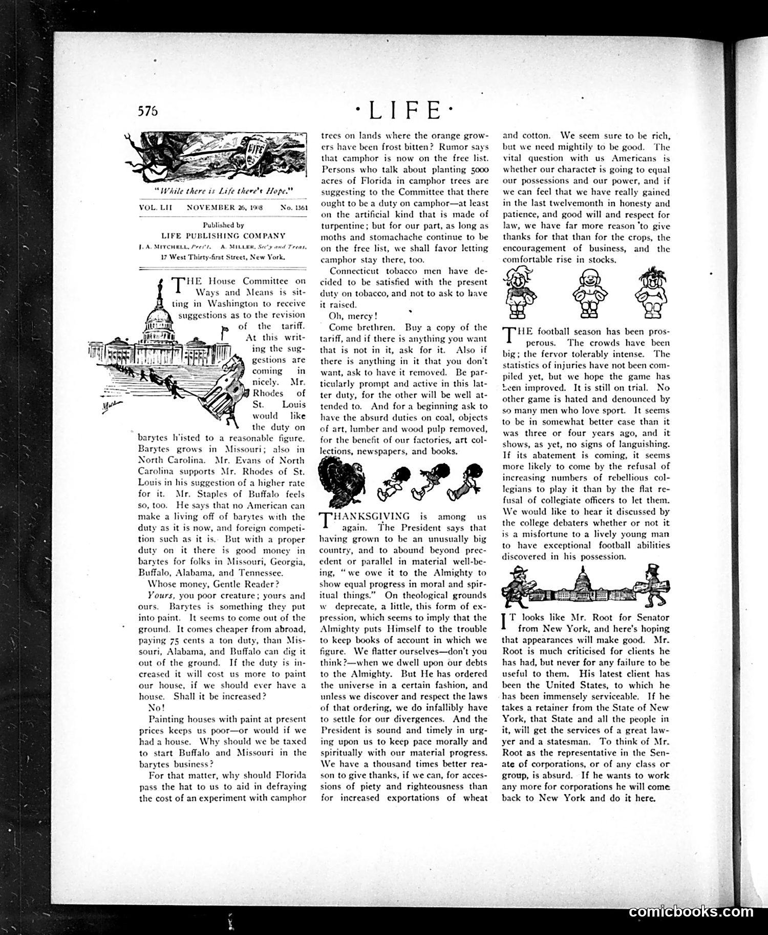 Life — November 26, 1908 — page 6 of 24