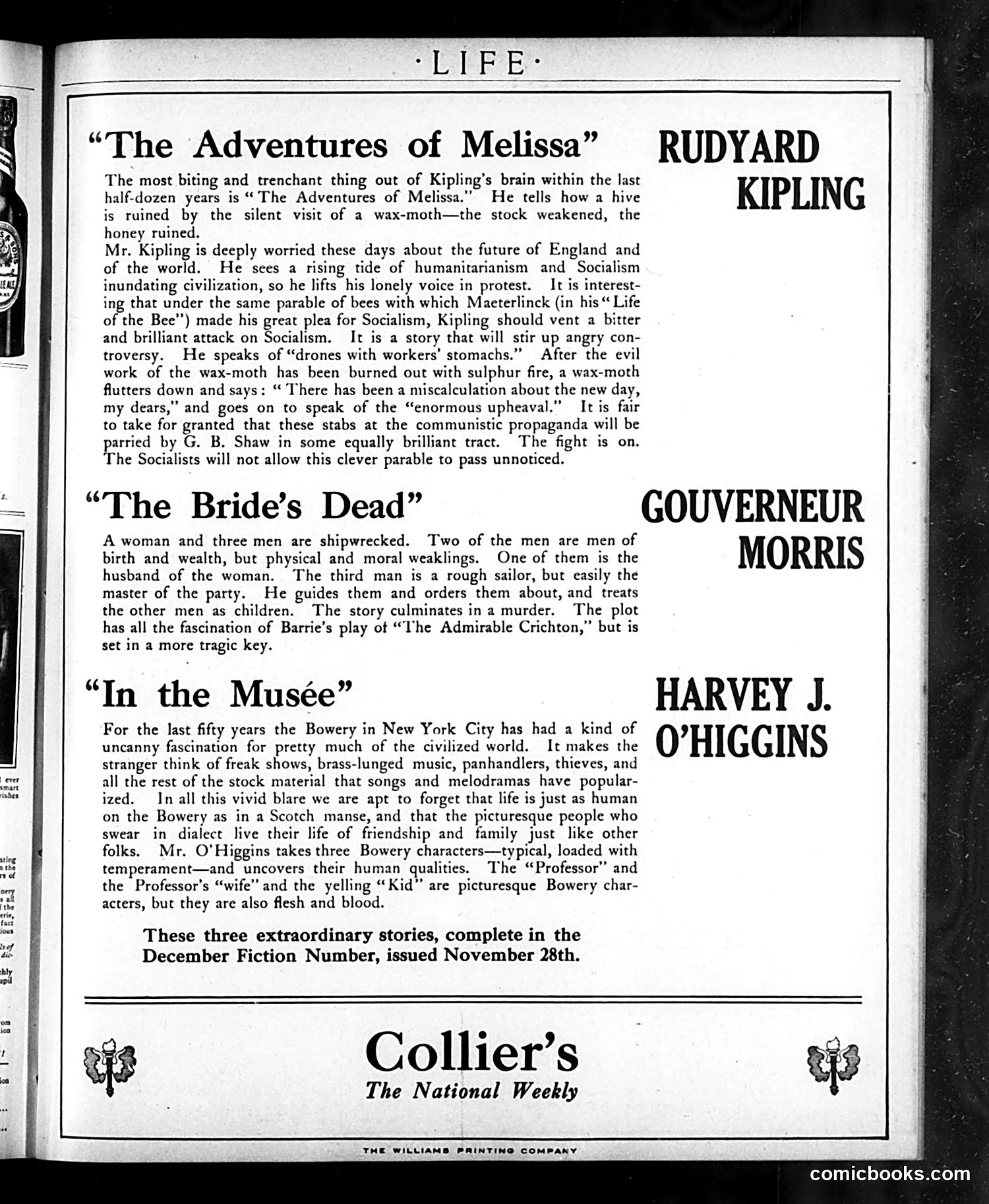 Life — November 26, 1908 — page 23 of 24