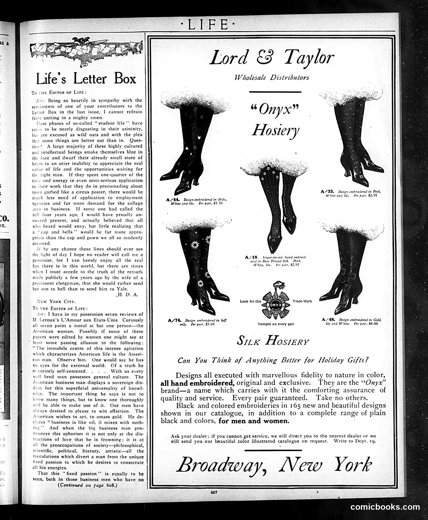 Life — December 3, 1908 — page 13 of 68