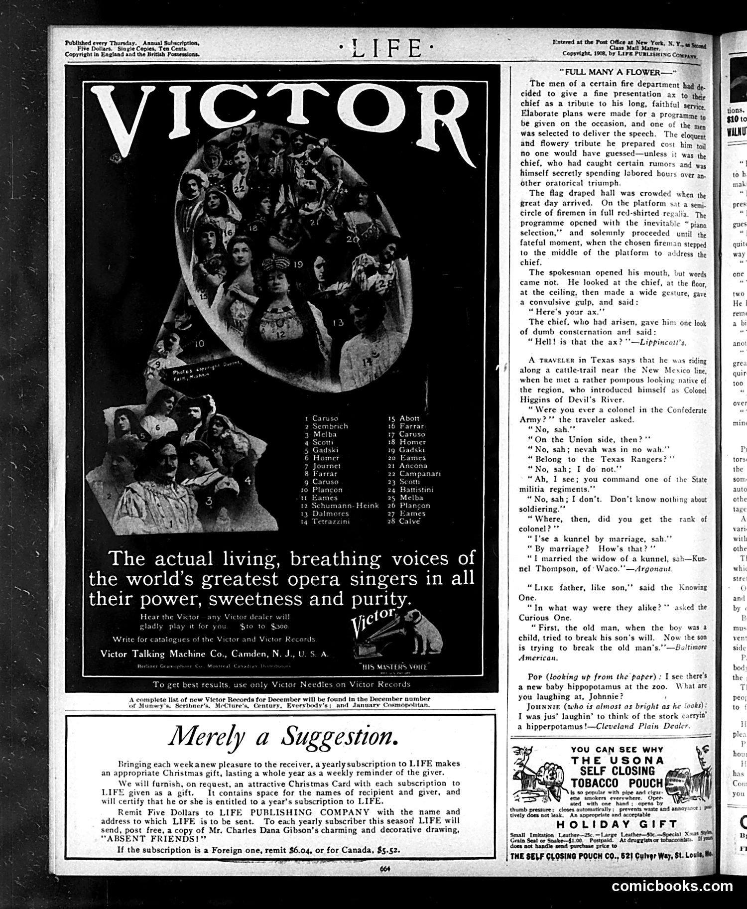 Life — December 10, 1908 — page 2 of 24