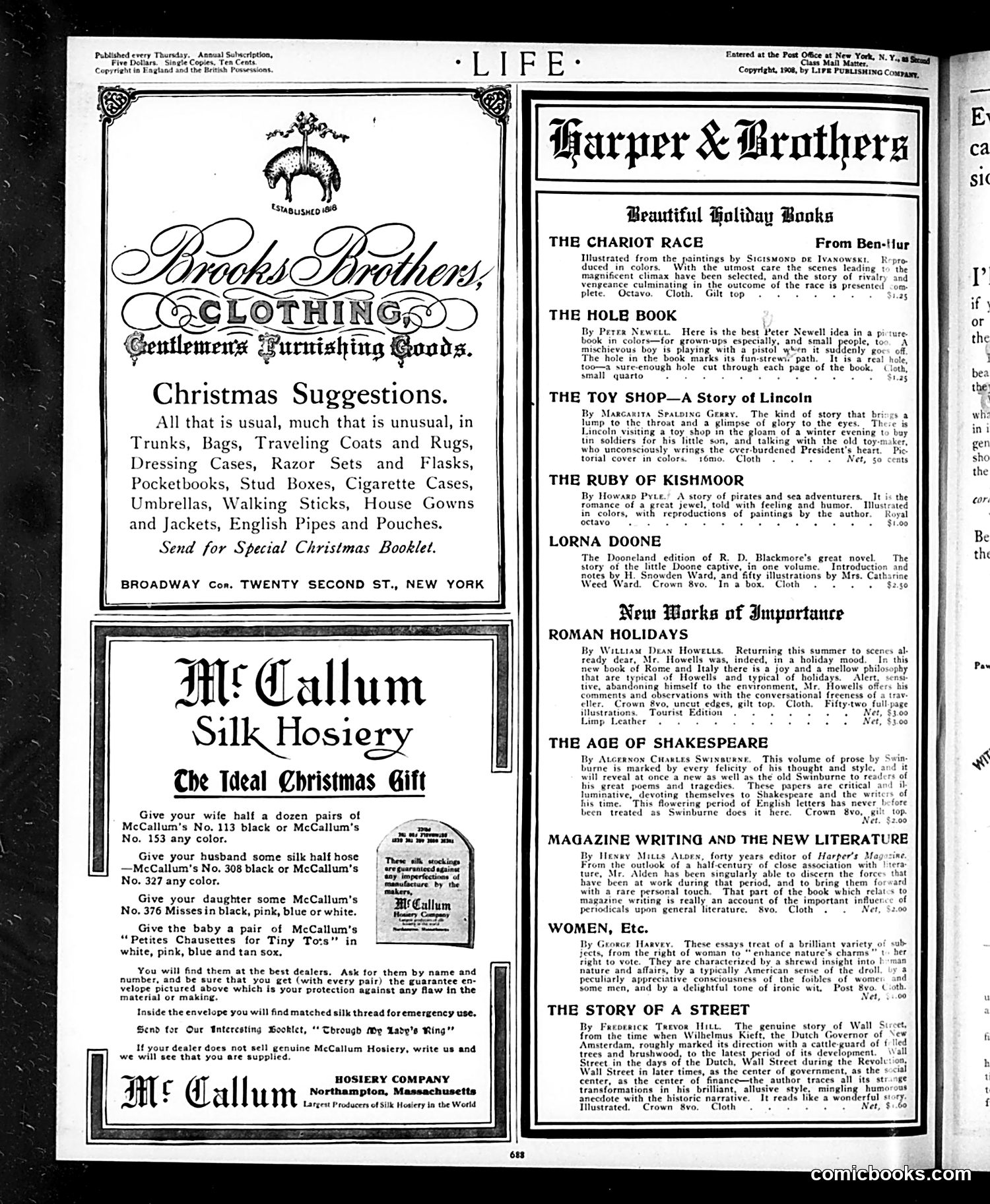 Life — December 17, 1908 — page 2 of 28