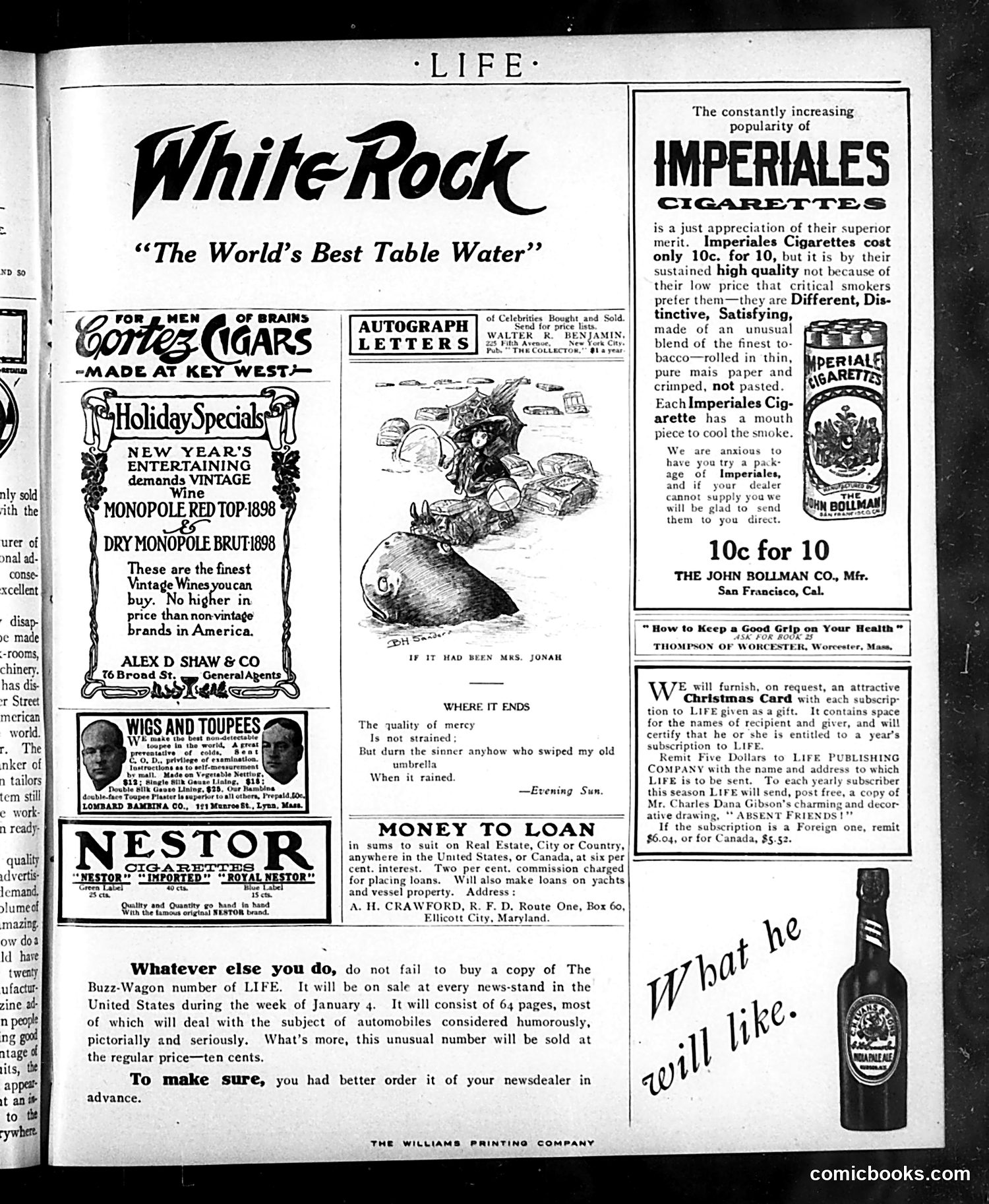 Life — December 24, 1908 — page 19 of 20