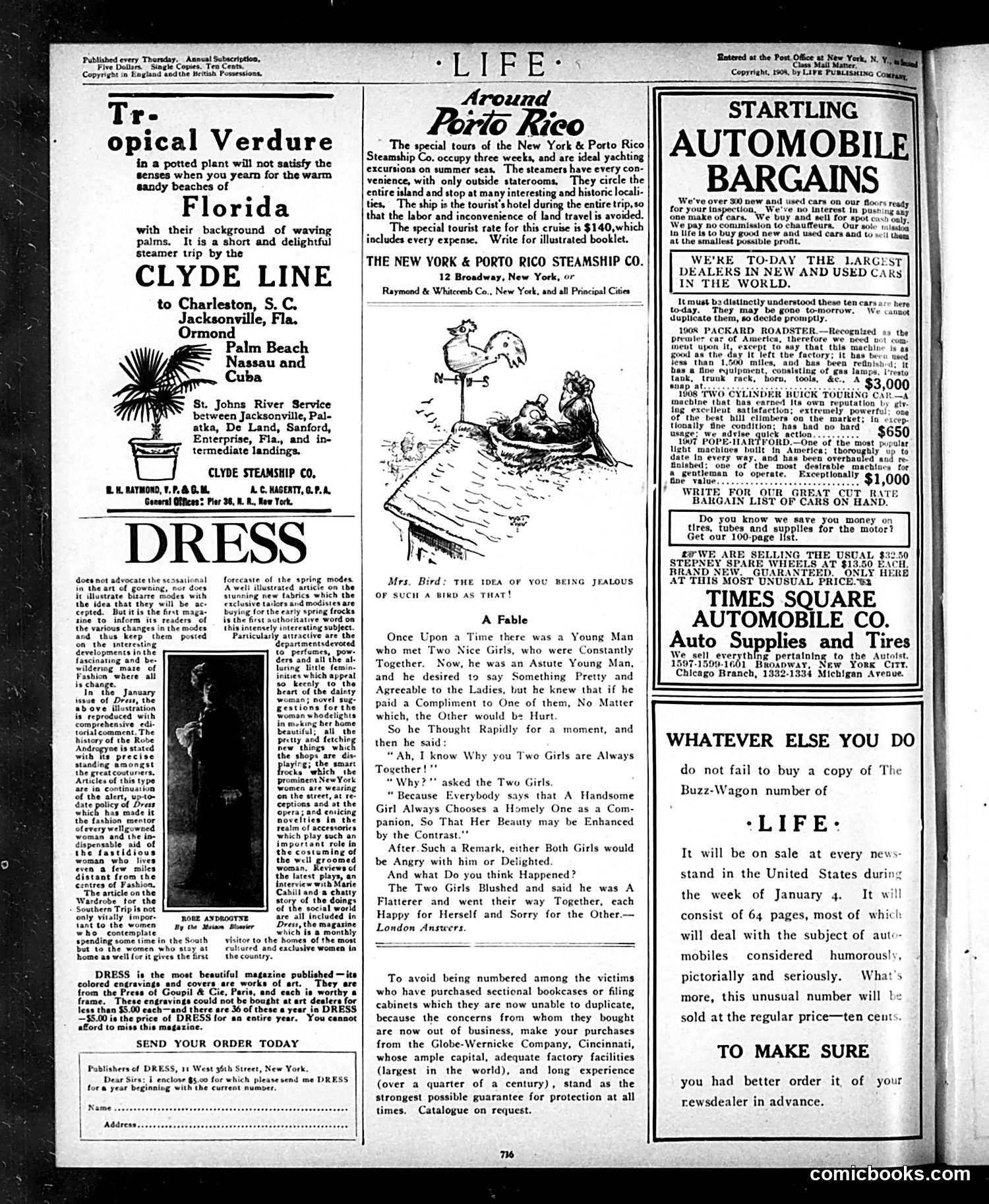 Life — December 31, 1908 — page 2 of 21