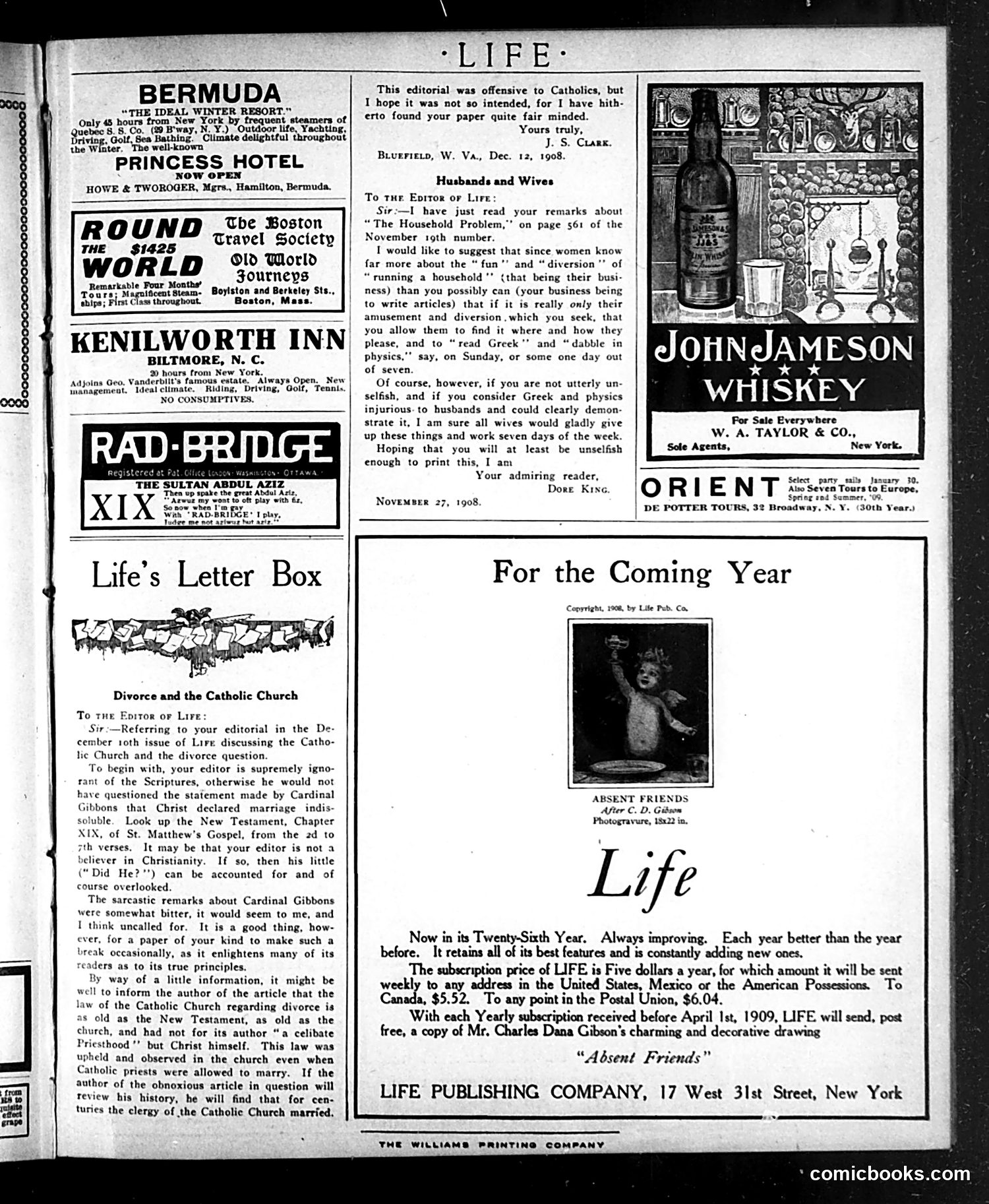 Life — December 31, 1908 — page 19 of 21