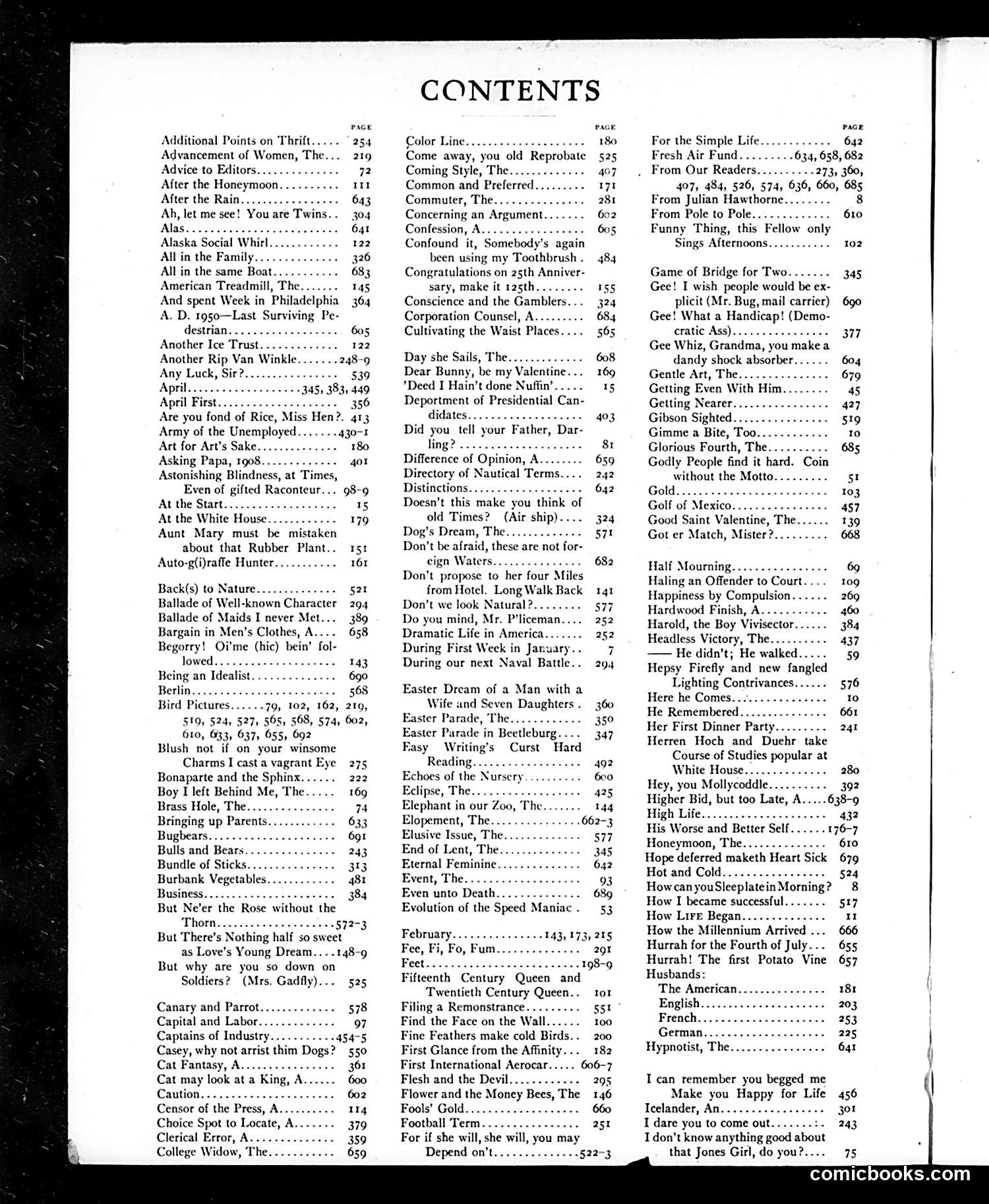 Life — 1908 — page 2 of 5