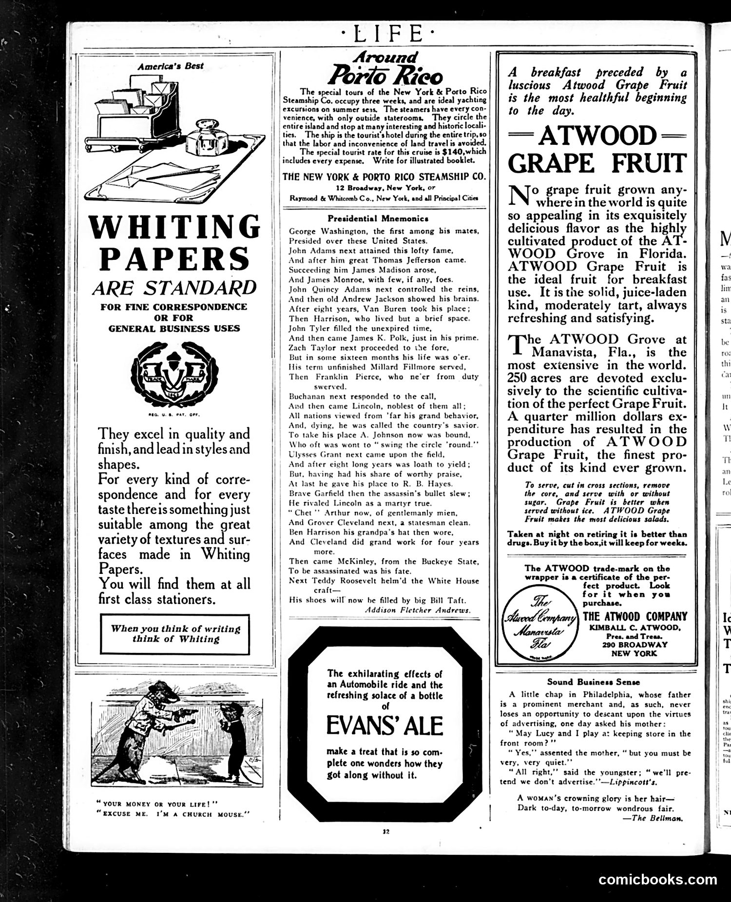 Life — January 7, 1909 — page 12 of 60