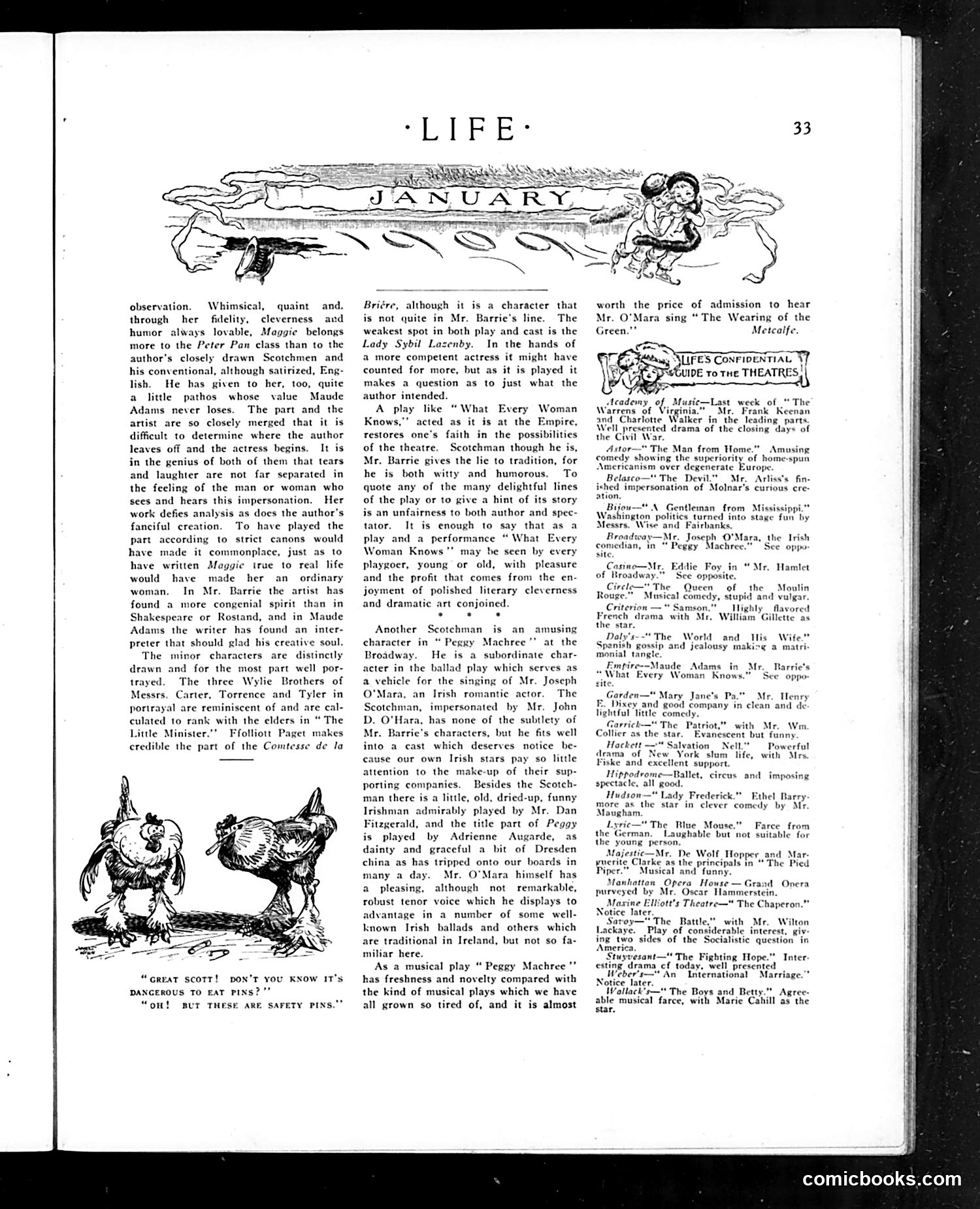 Life — January 7, 1909 — page 33 of 60