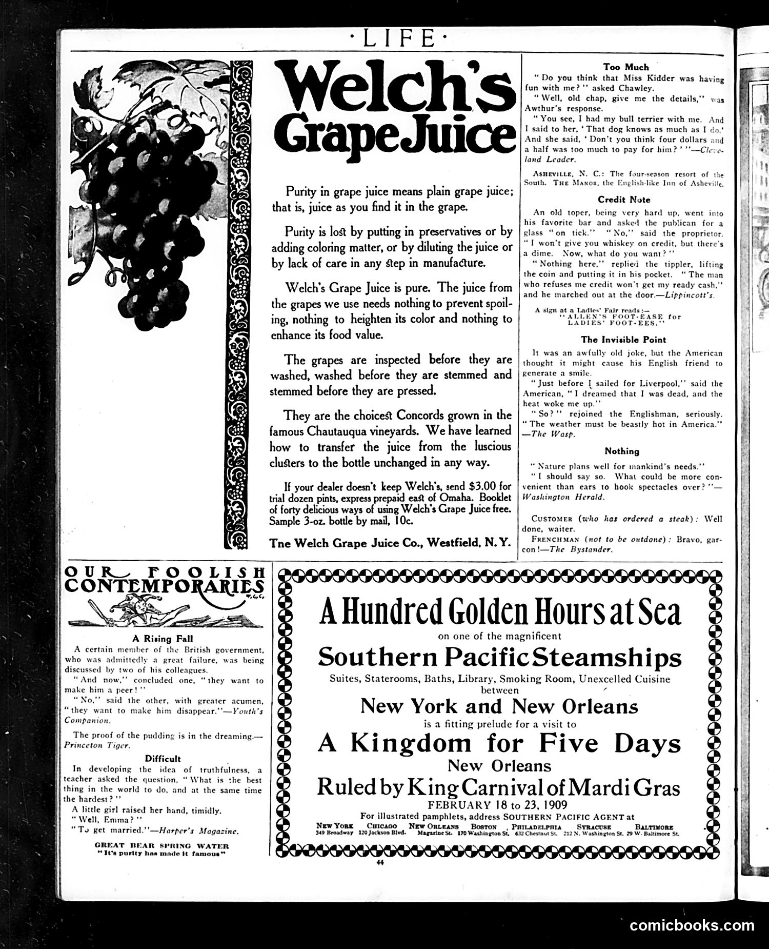 Life — January 7, 1909 — page 44 of 60