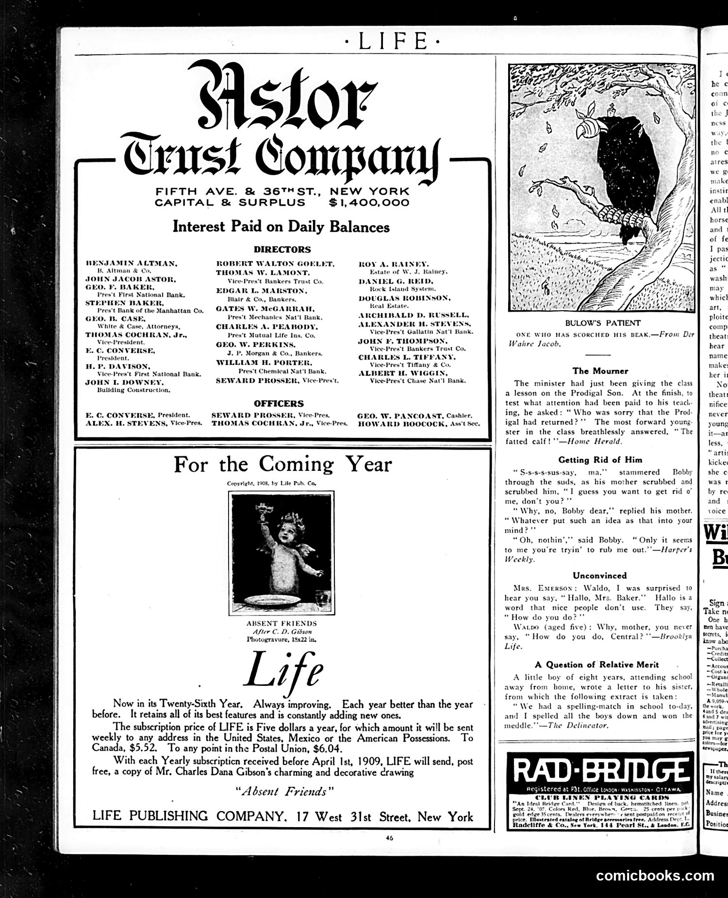 Life — January 7, 1909 — page 46 of 60