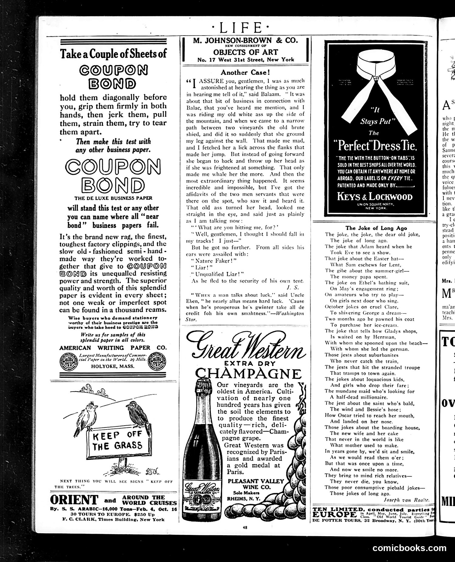 Life — January 7, 1909 — page 48 of 60