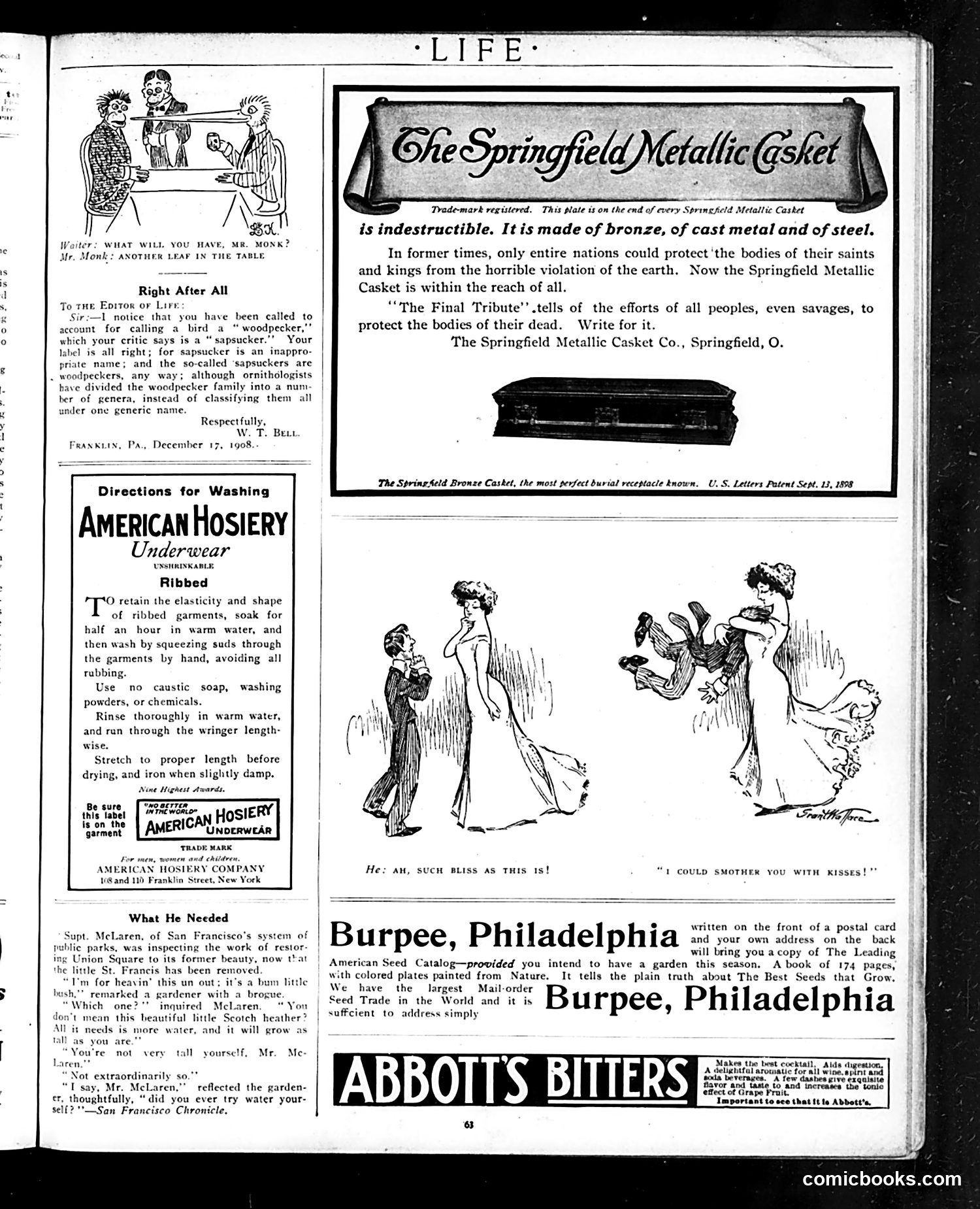 Life — January 14, 1909 — page 3 of 28