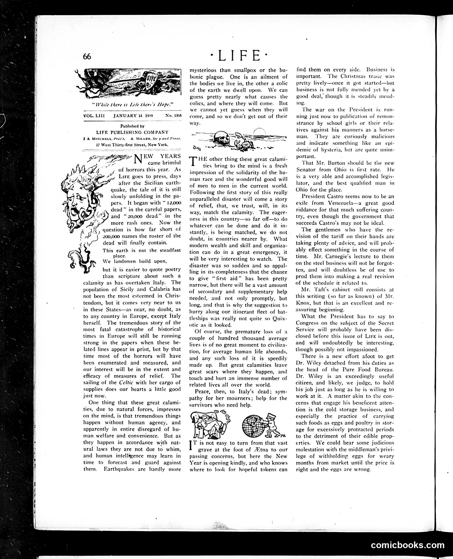 Life — January 14, 1909 — page 6 of 28