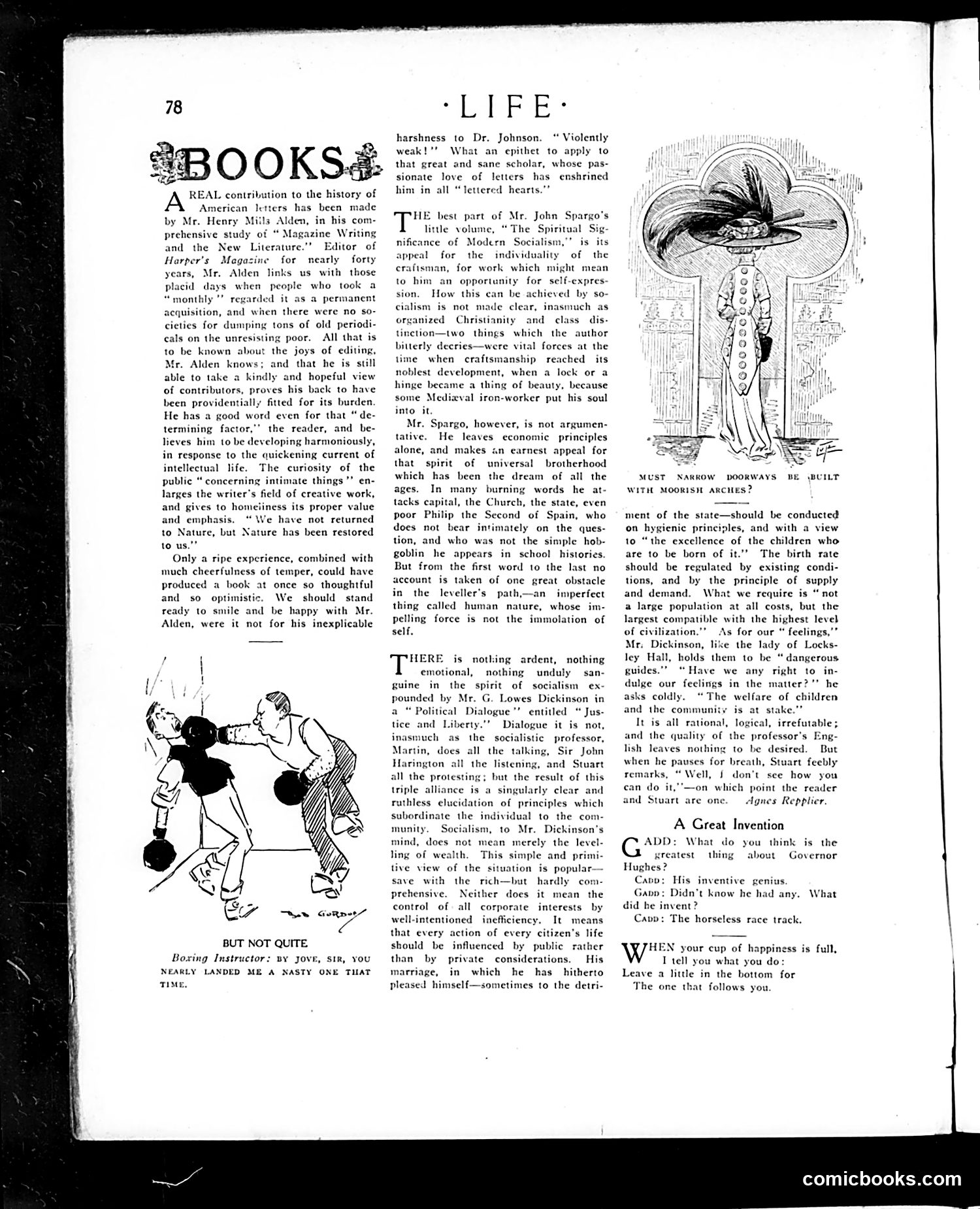 Life — January 14, 1909 — page 18 of 28