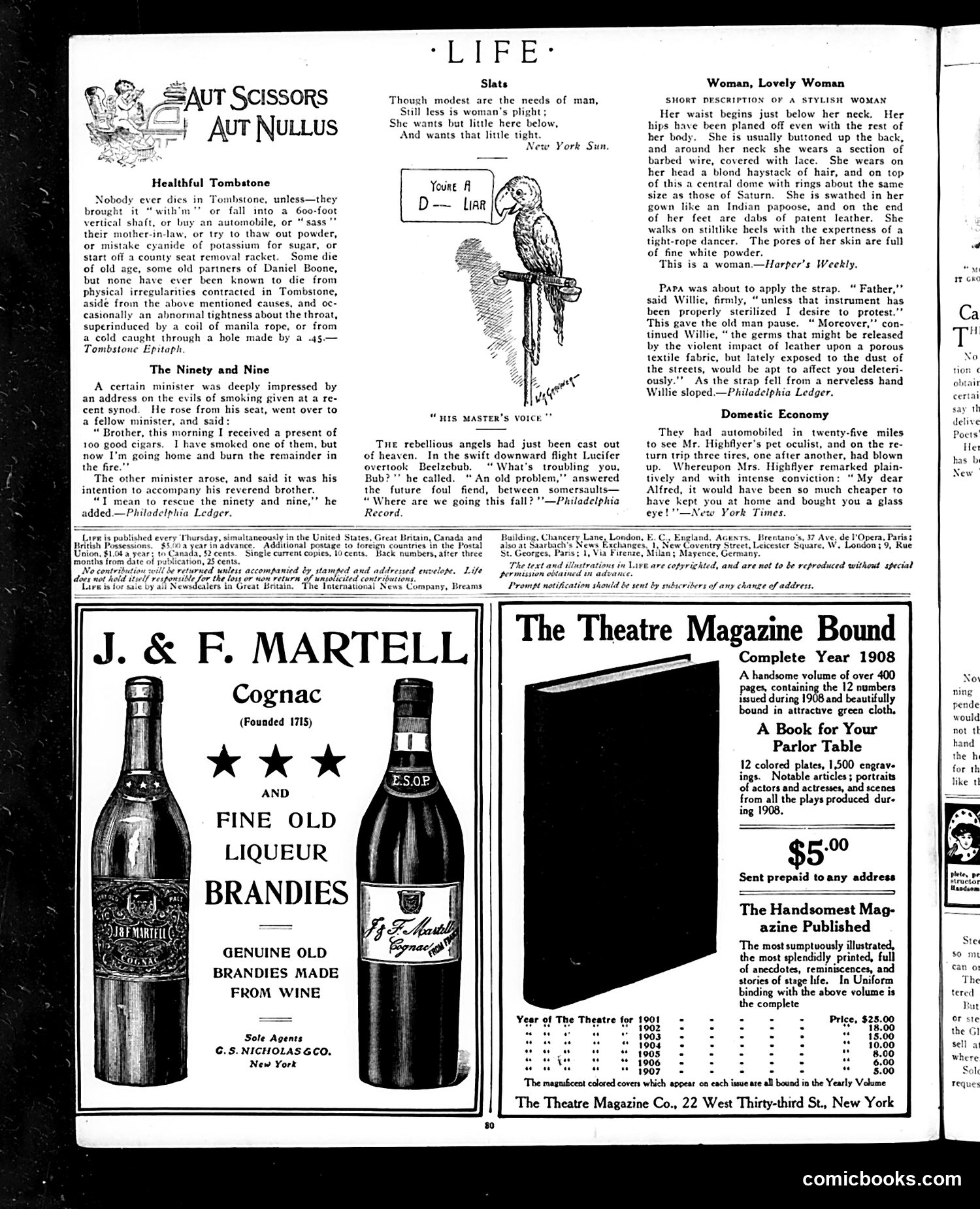 Life — January 14, 1909 — page 20 of 28