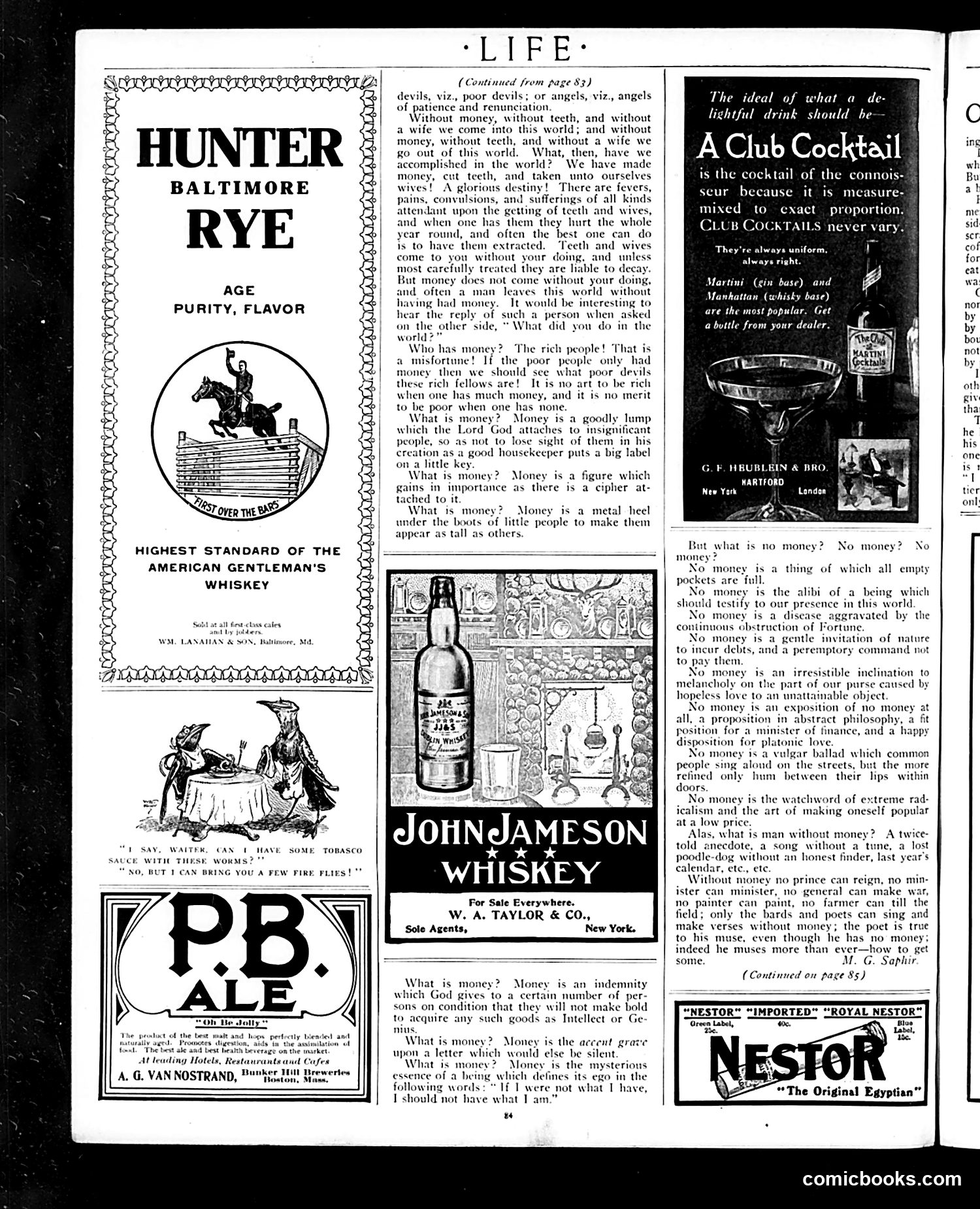 Life — January 14, 1909 — page 24 of 28