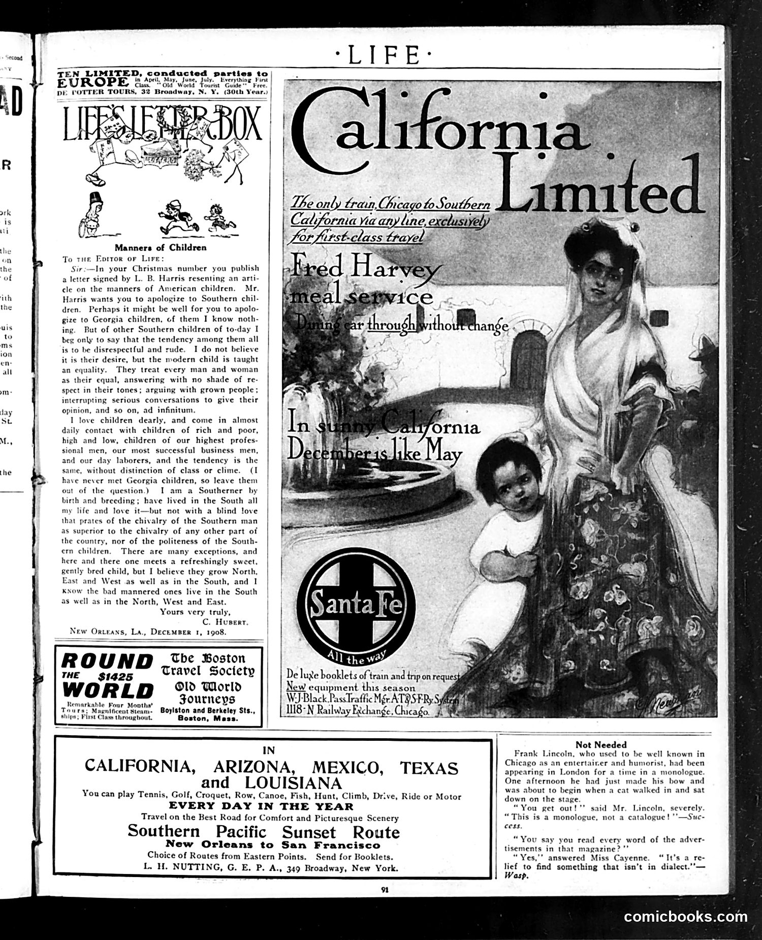 Life — January 21, 1909 — page 3 of 28