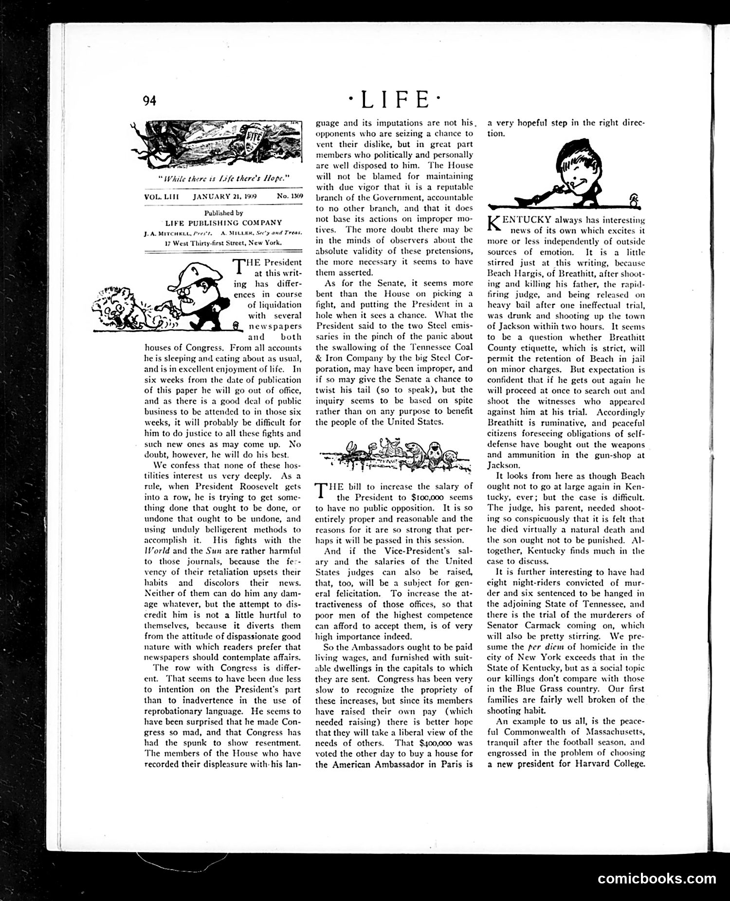 Life — January 21, 1909 — page 6 of 28