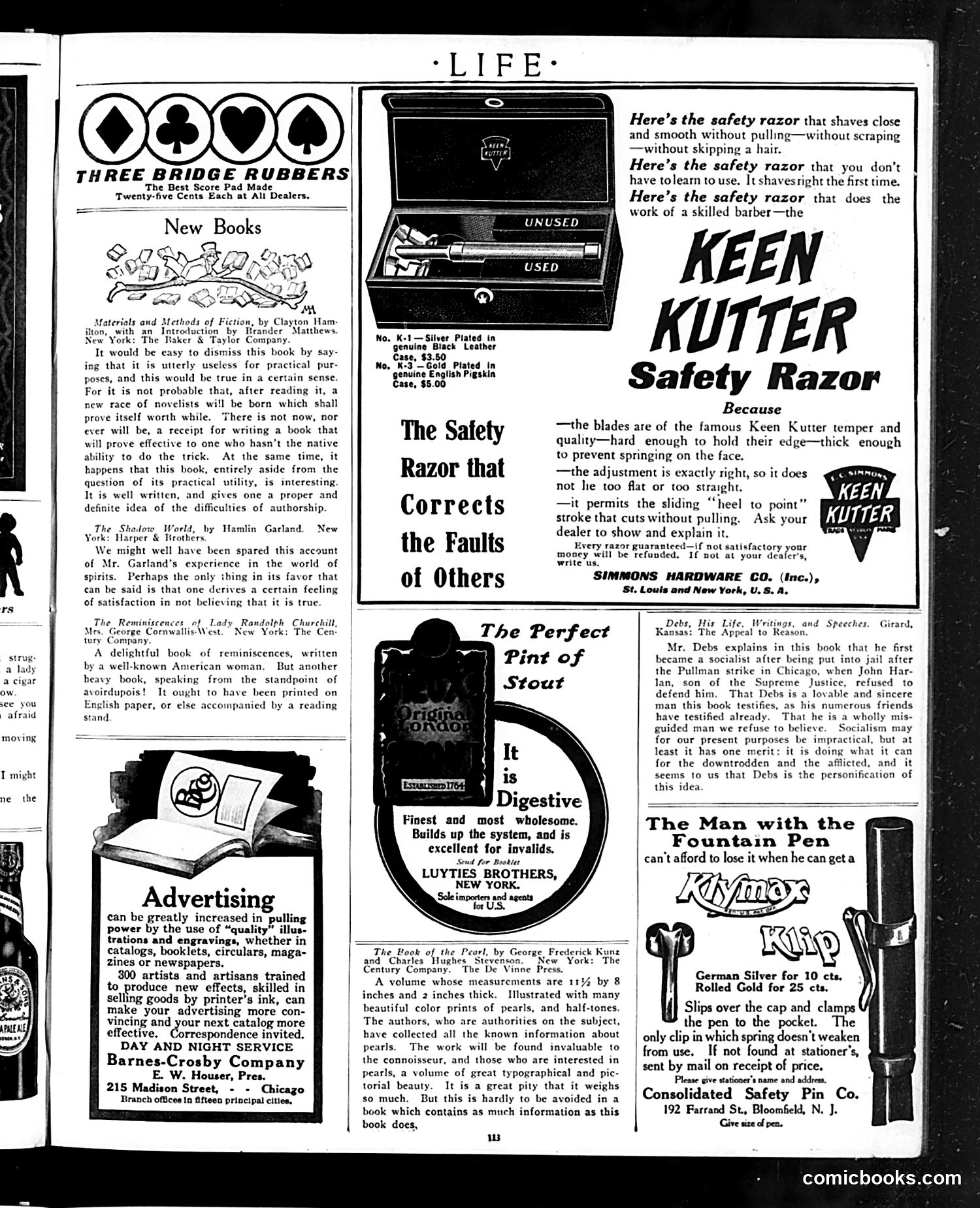 Life — January 21, 1909 — page 25 of 28
