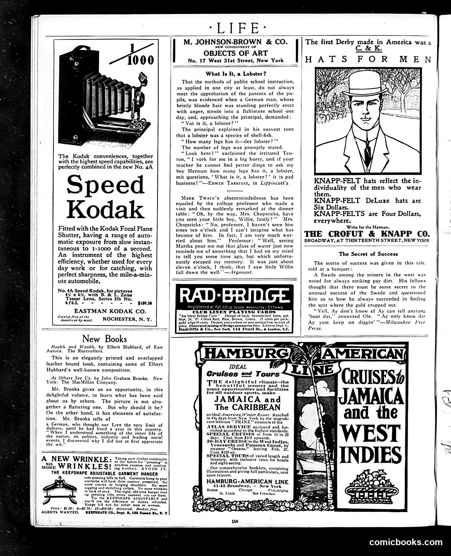 Life — January 21, 1909 — page 26 of 28