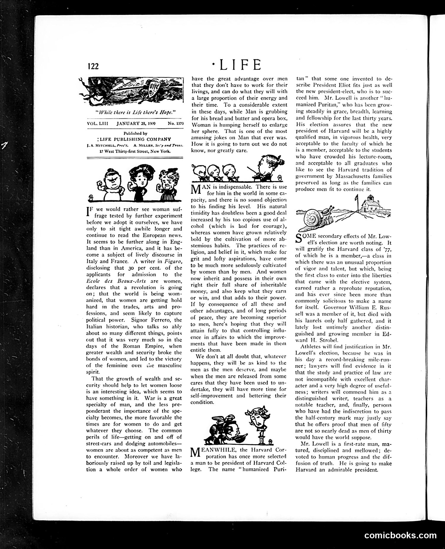 Life — January 28, 1909 — page 6 of 28