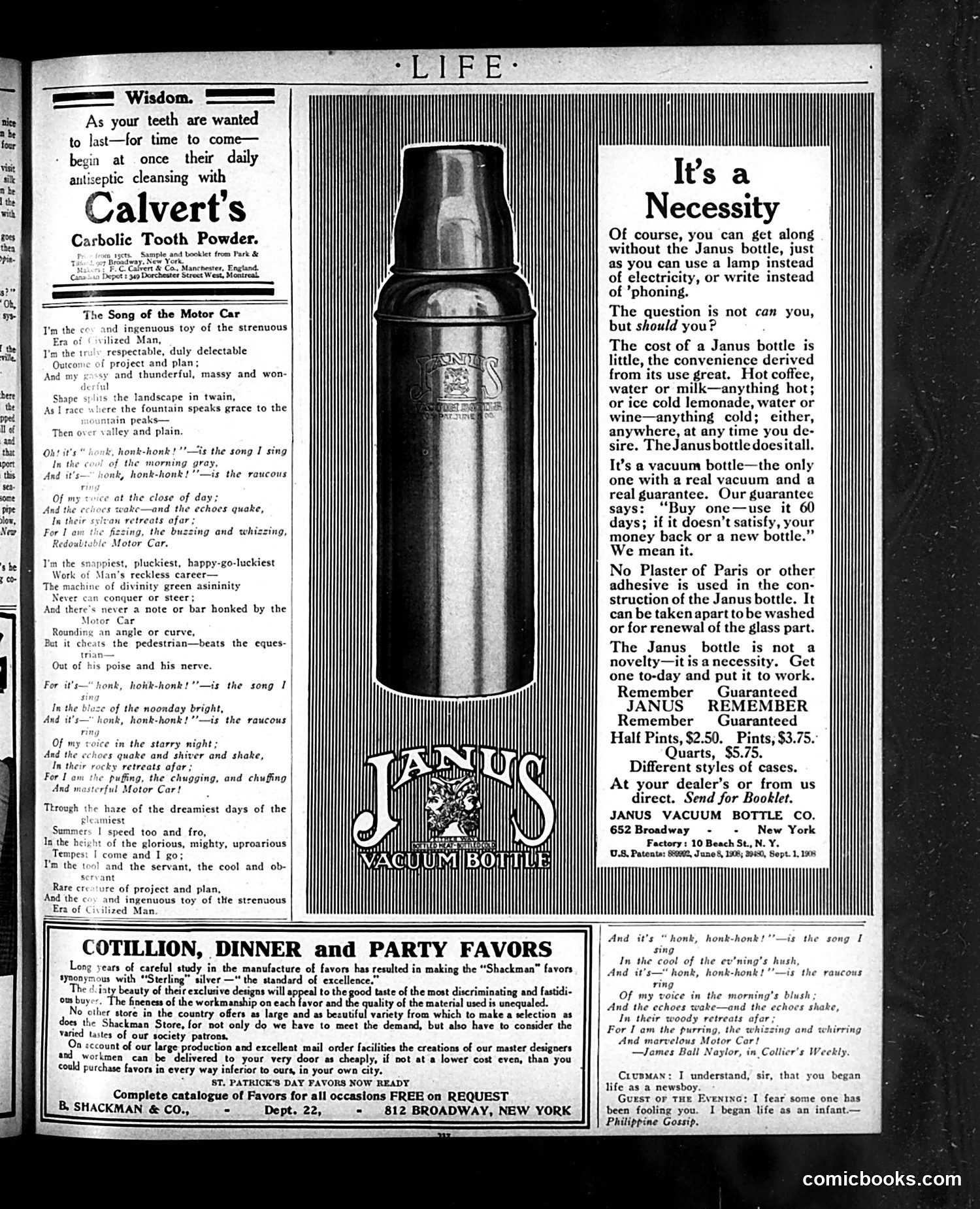 Life — February 18, 1909 — page 25 of 32