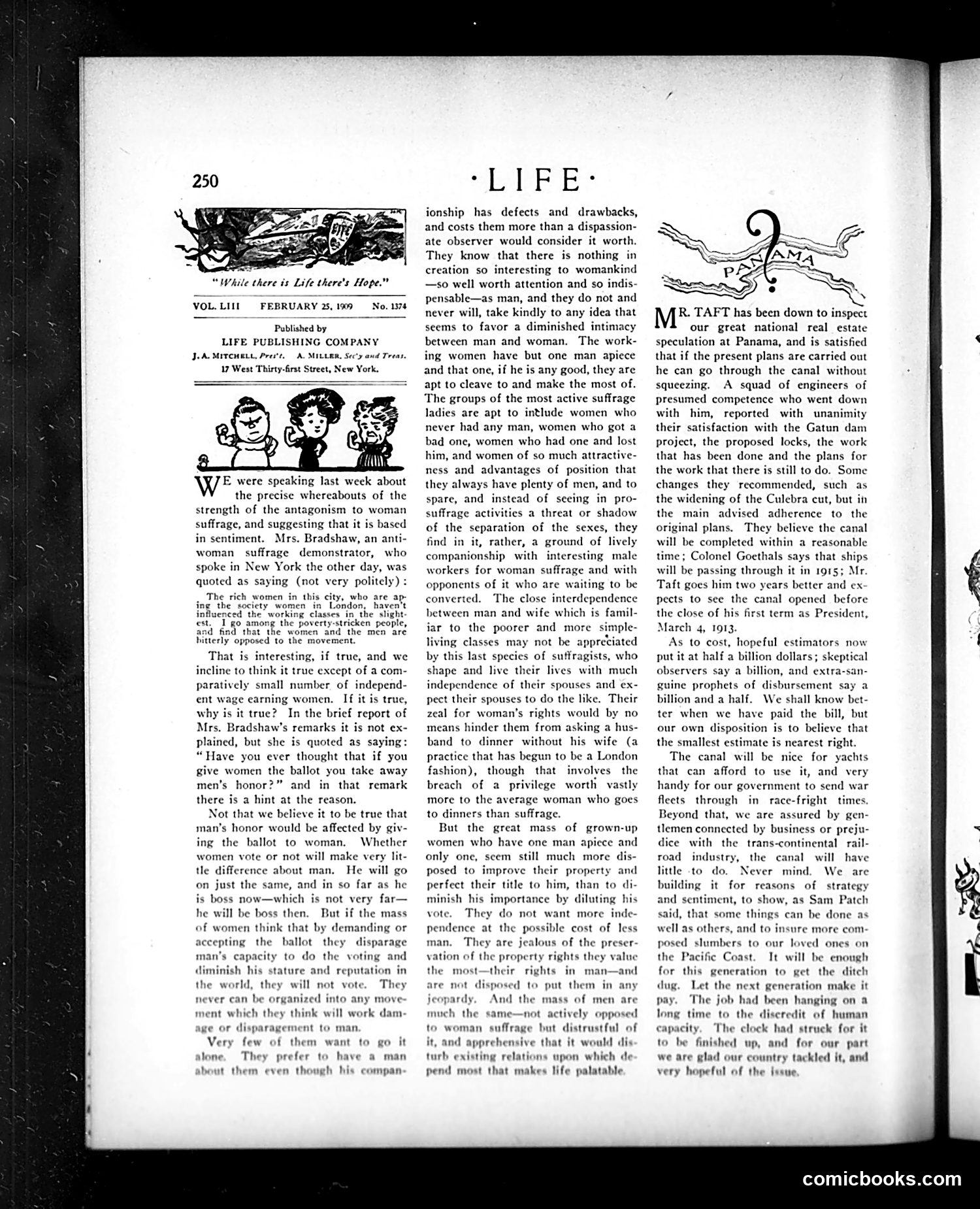 Life — February 25, 1909 — page 6 of 28