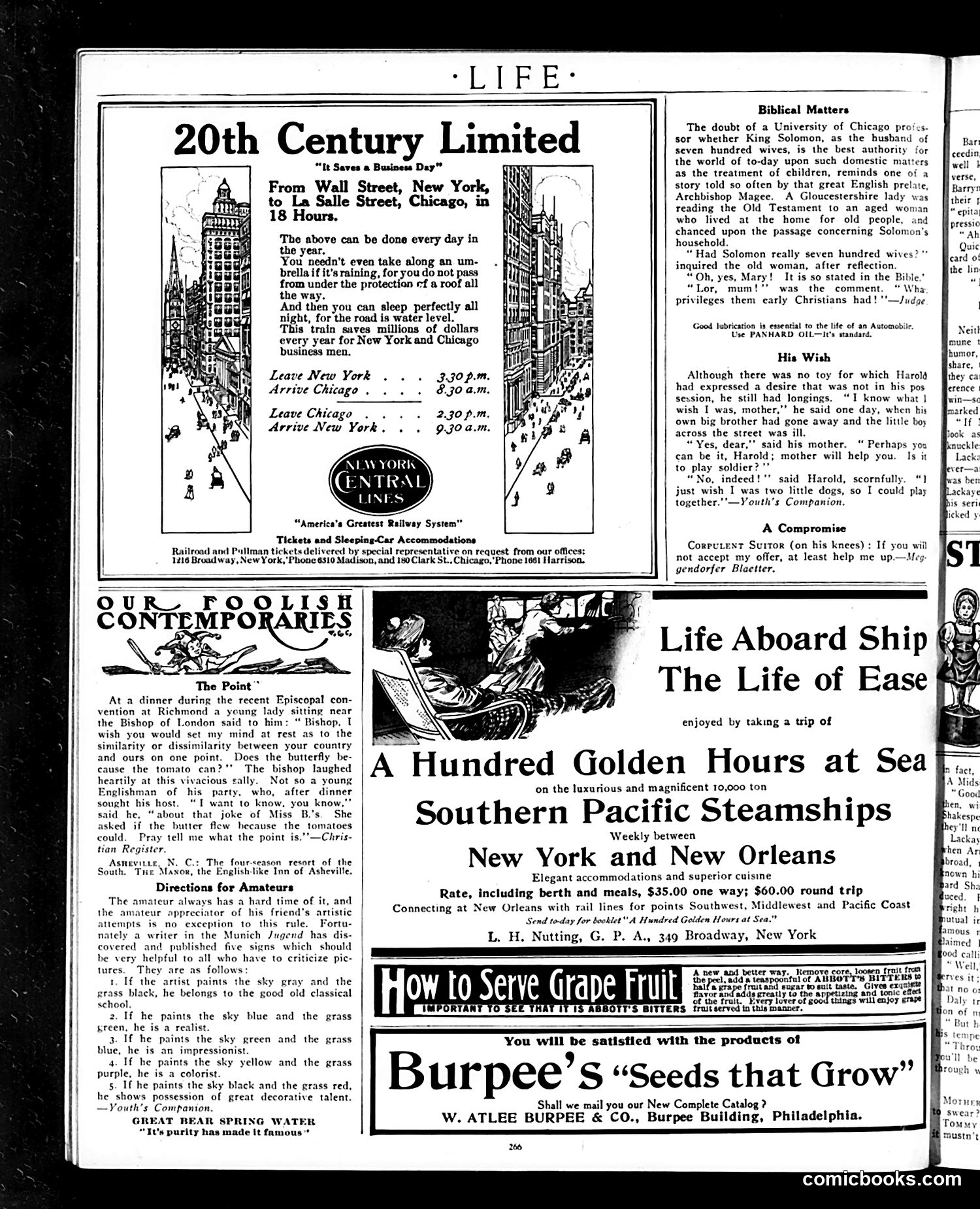 Life — February 25, 1909 — page 22 of 28