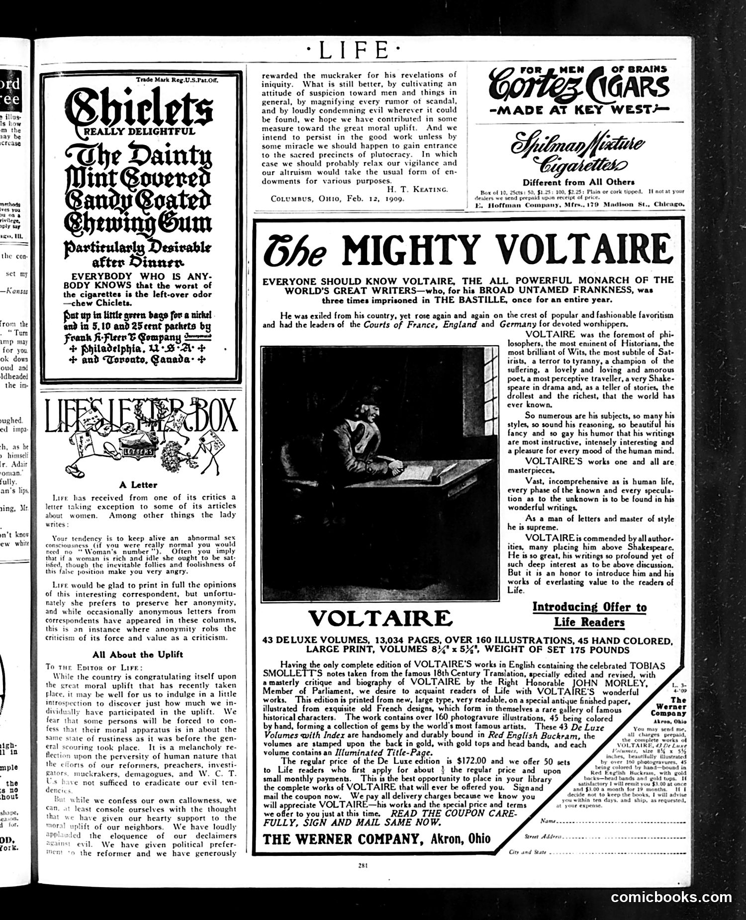 Life — March 4, 1909 — page 9 of 44