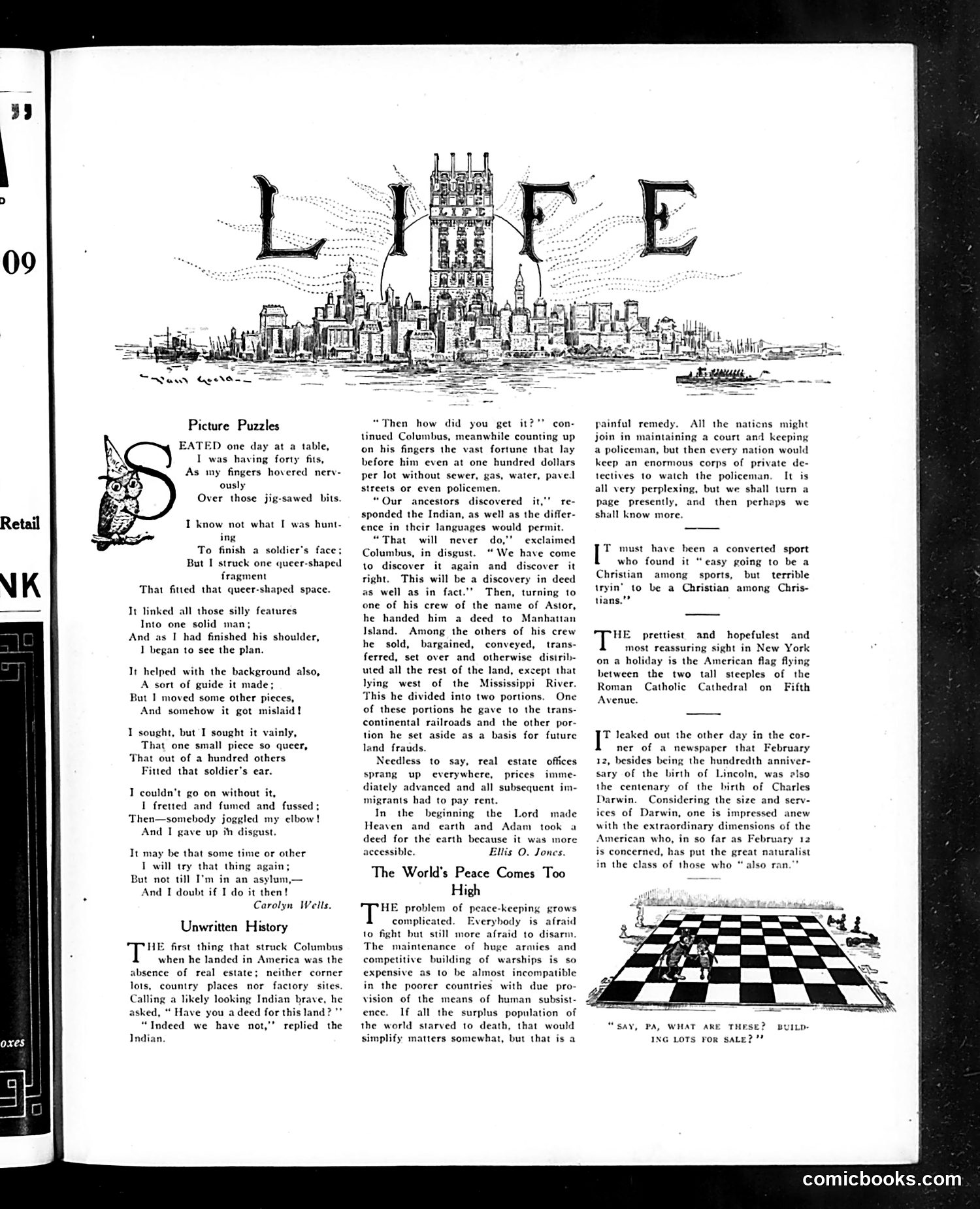 Life — March 4, 1909 — page 13 of 44