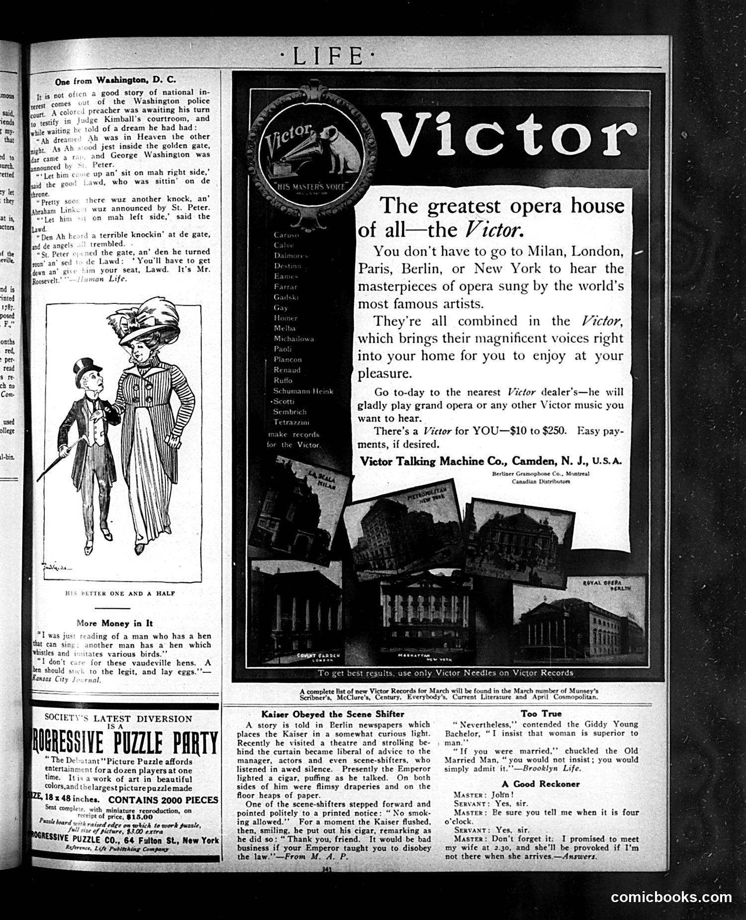 Life — March 11, 1909 — page 25 of 36