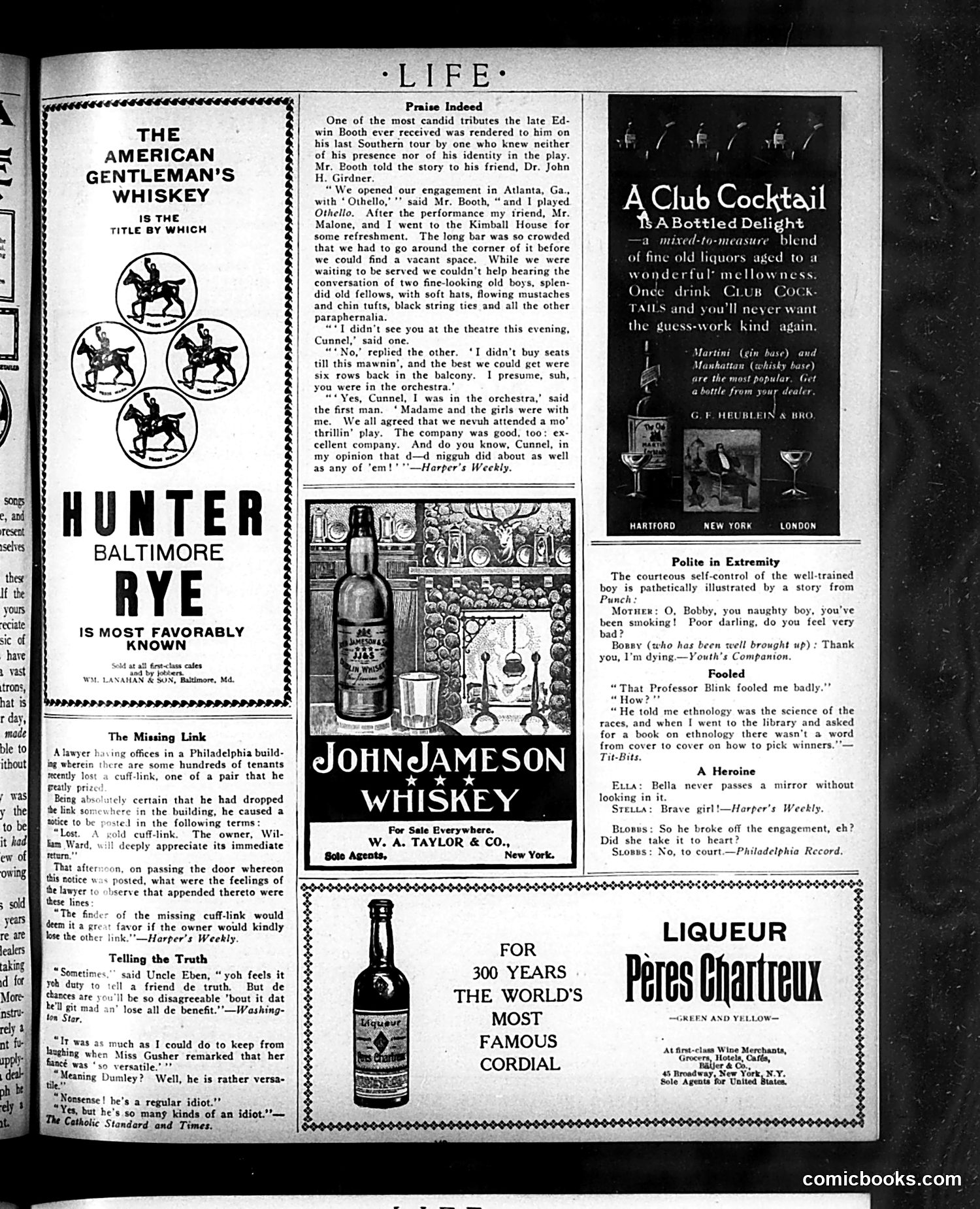 Life — March 11, 1909 — page 33 of 36