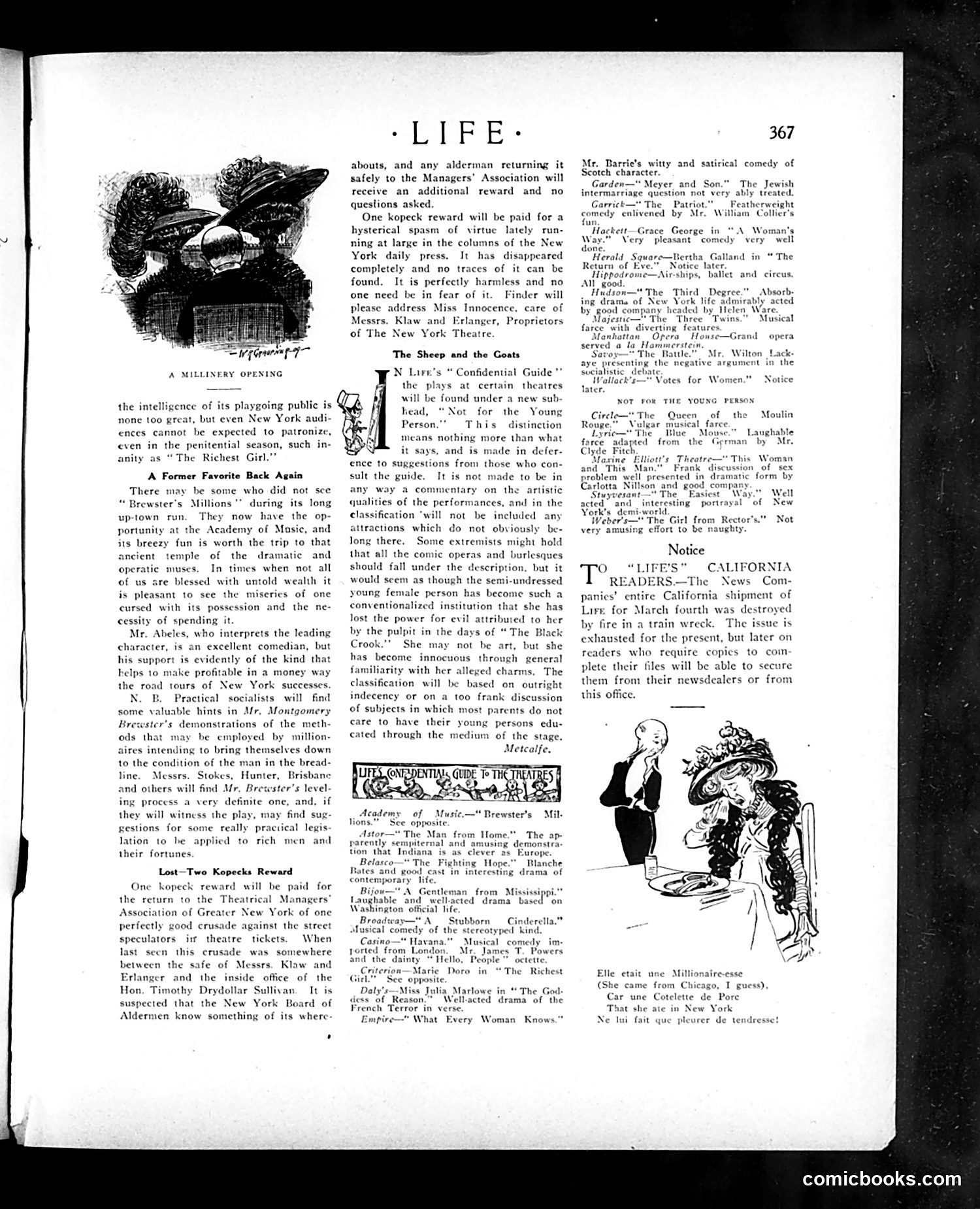 Life — March 18, 1909 — page 15 of 32