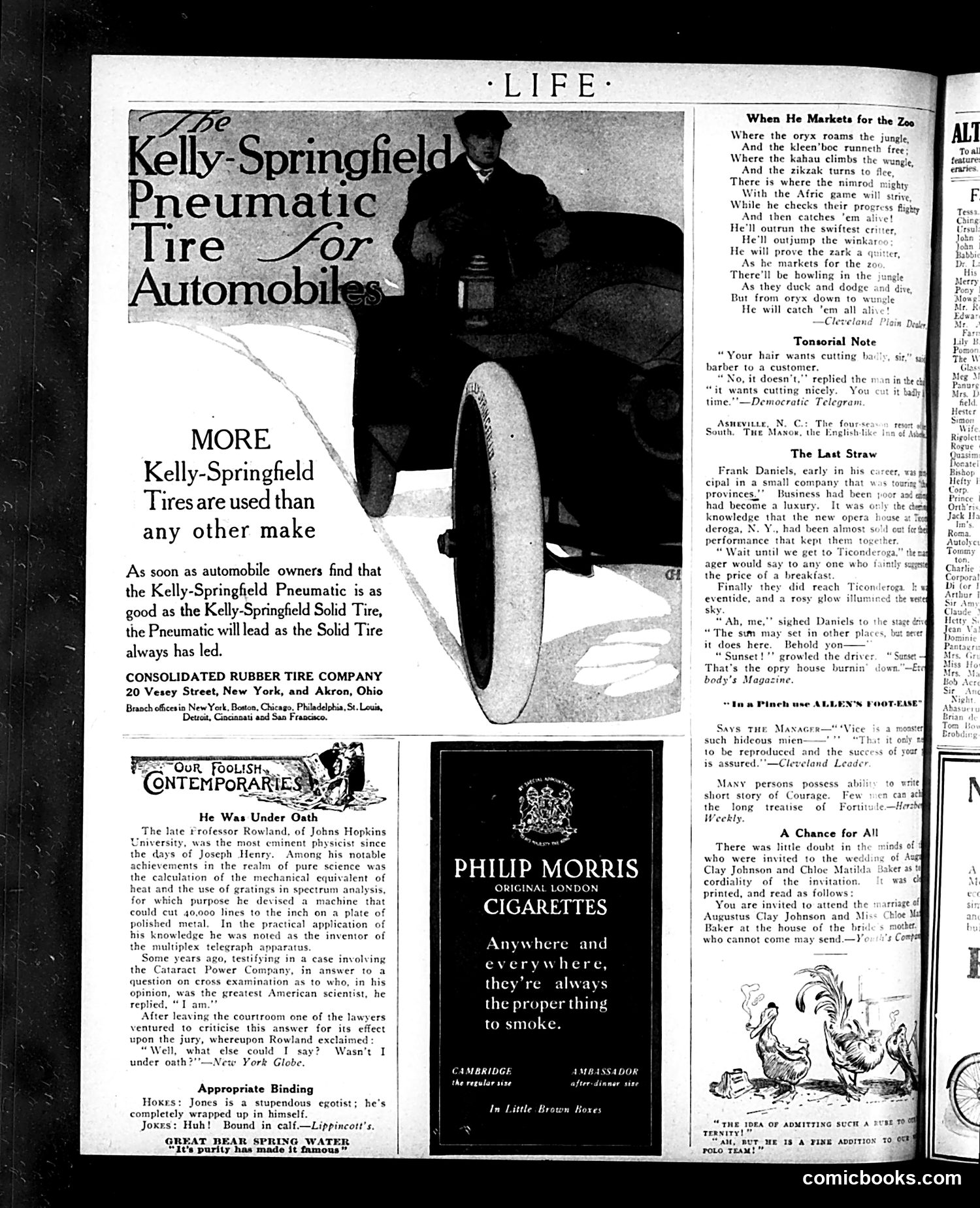 Life — March 18, 1909 — page 22 of 32