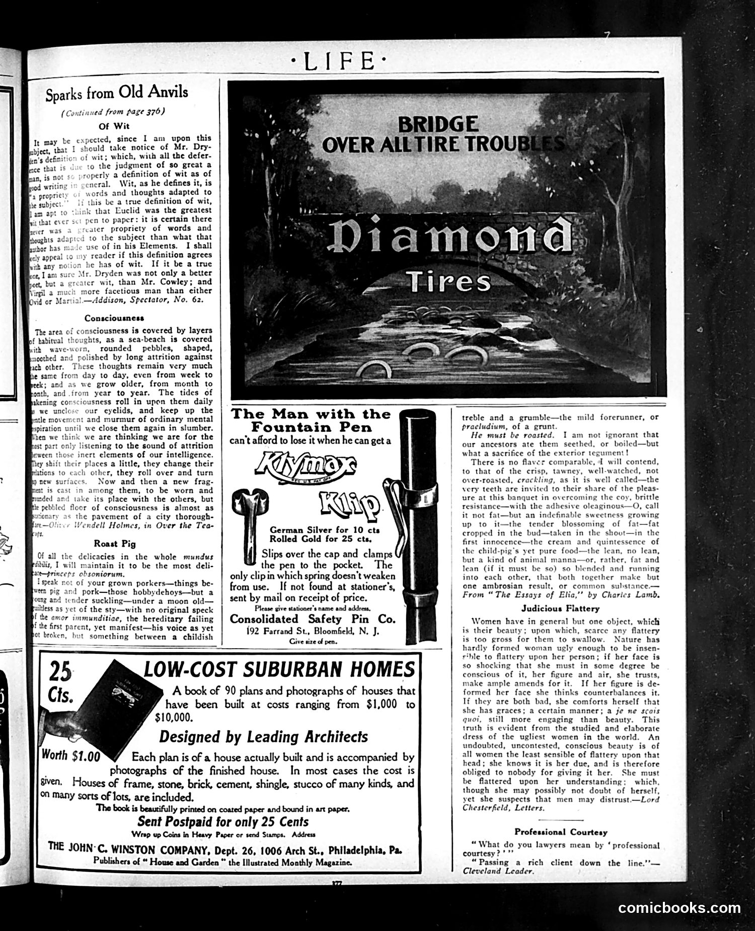 Life — March 18, 1909 — page 25 of 32