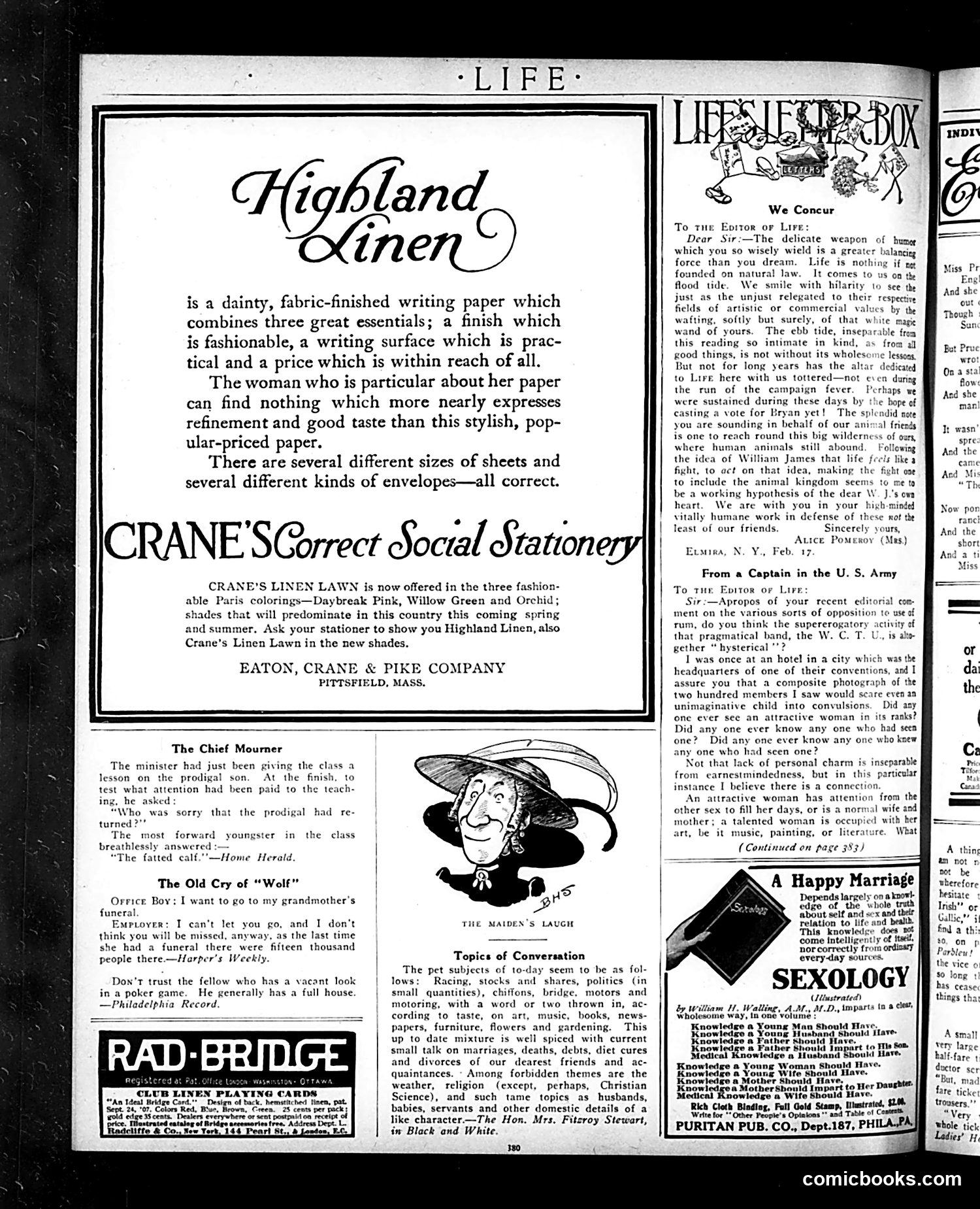Life — March 18, 1909 — page 28 of 32