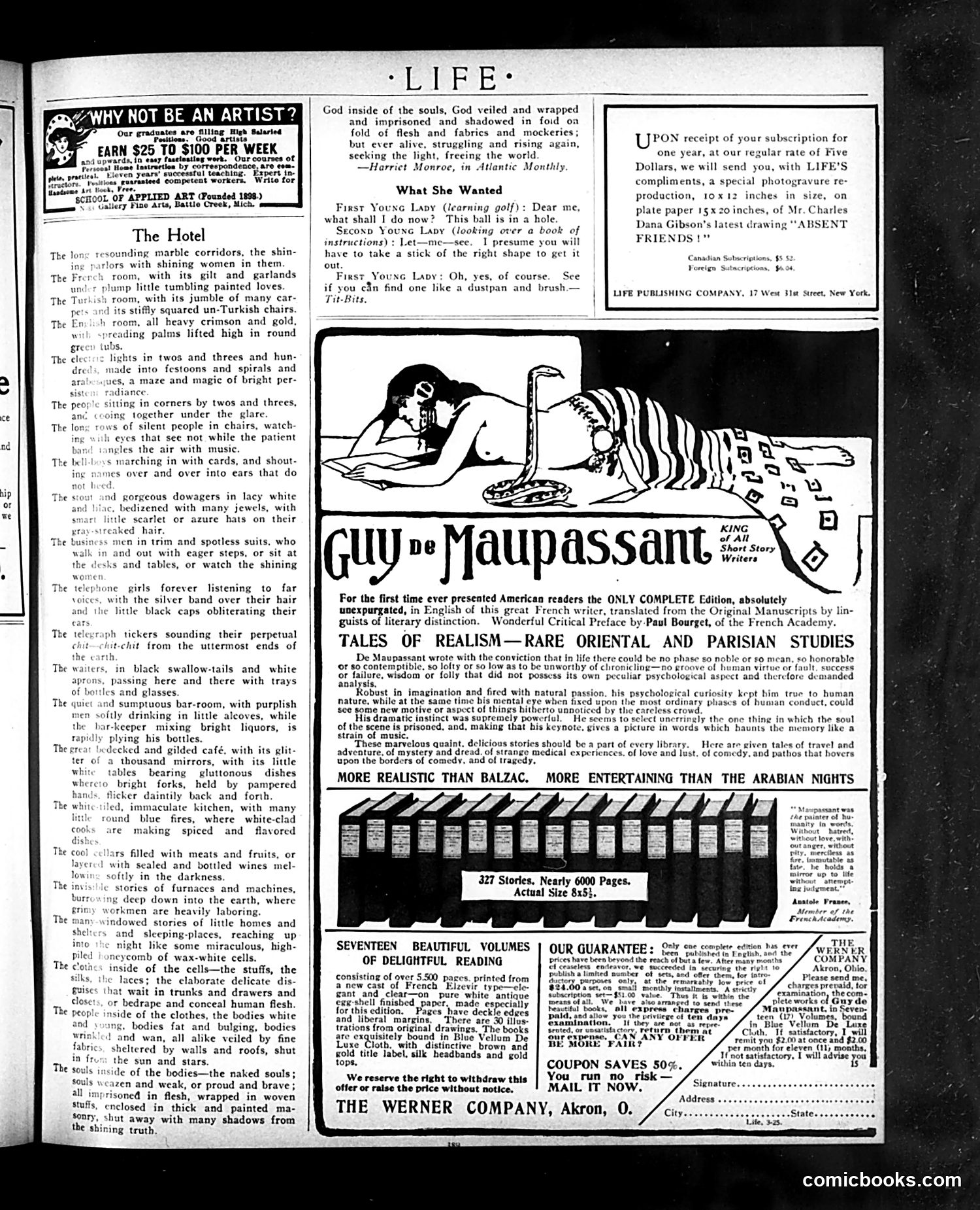 Life — March 25, 1909 — page 5 of 36