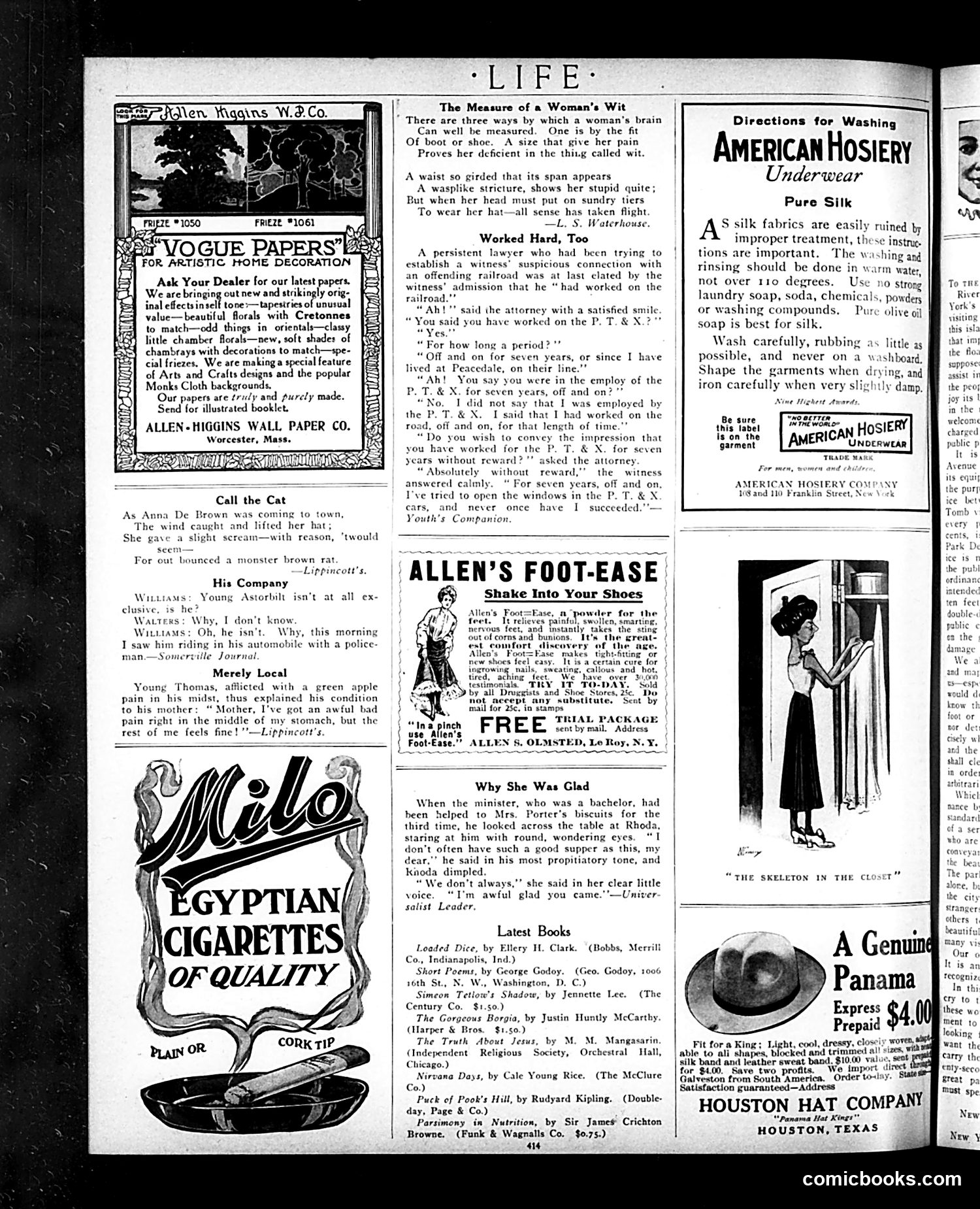 Life — March 25, 1909 — page 30 of 36