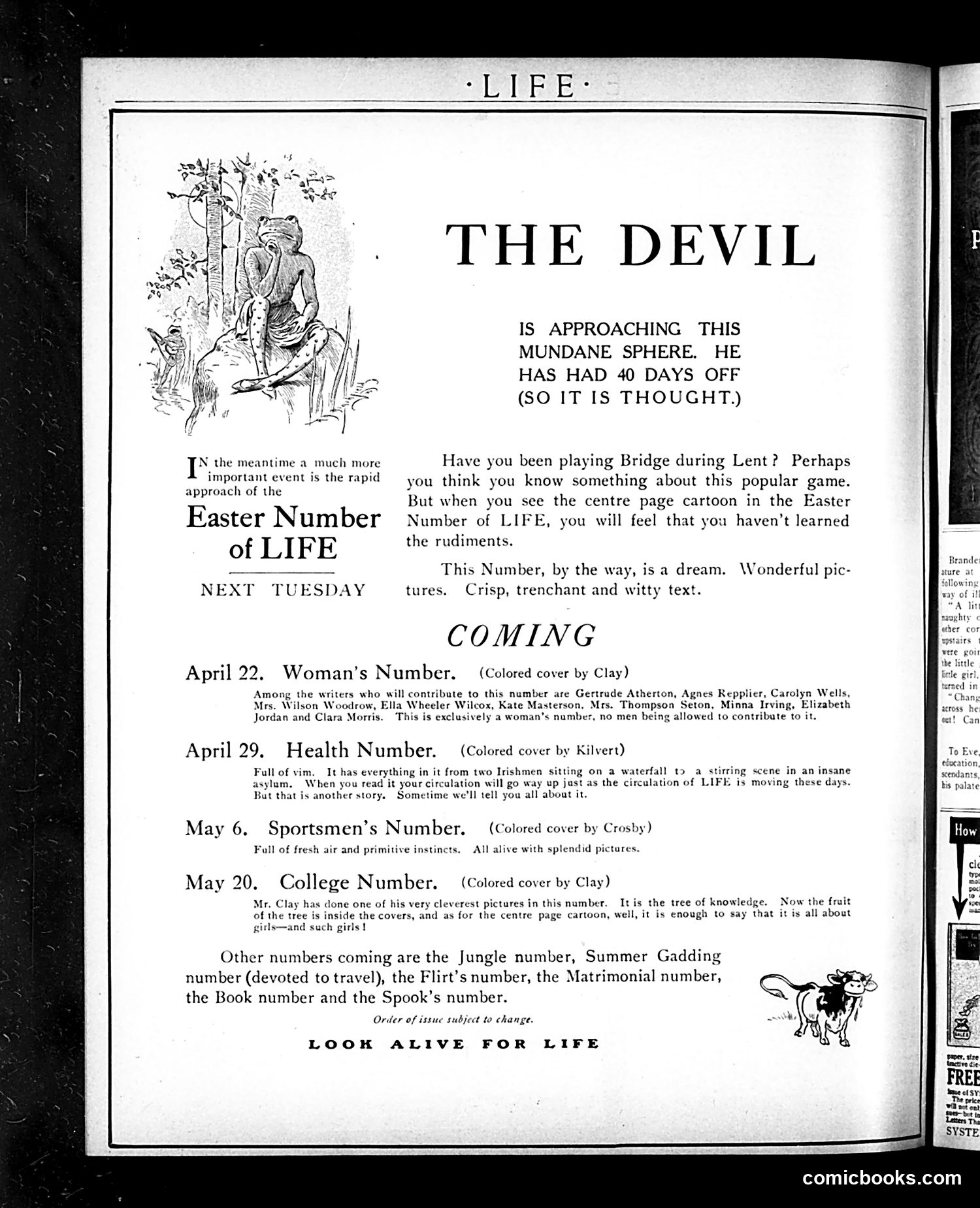 Life — March 25, 1909 — page 32 of 36