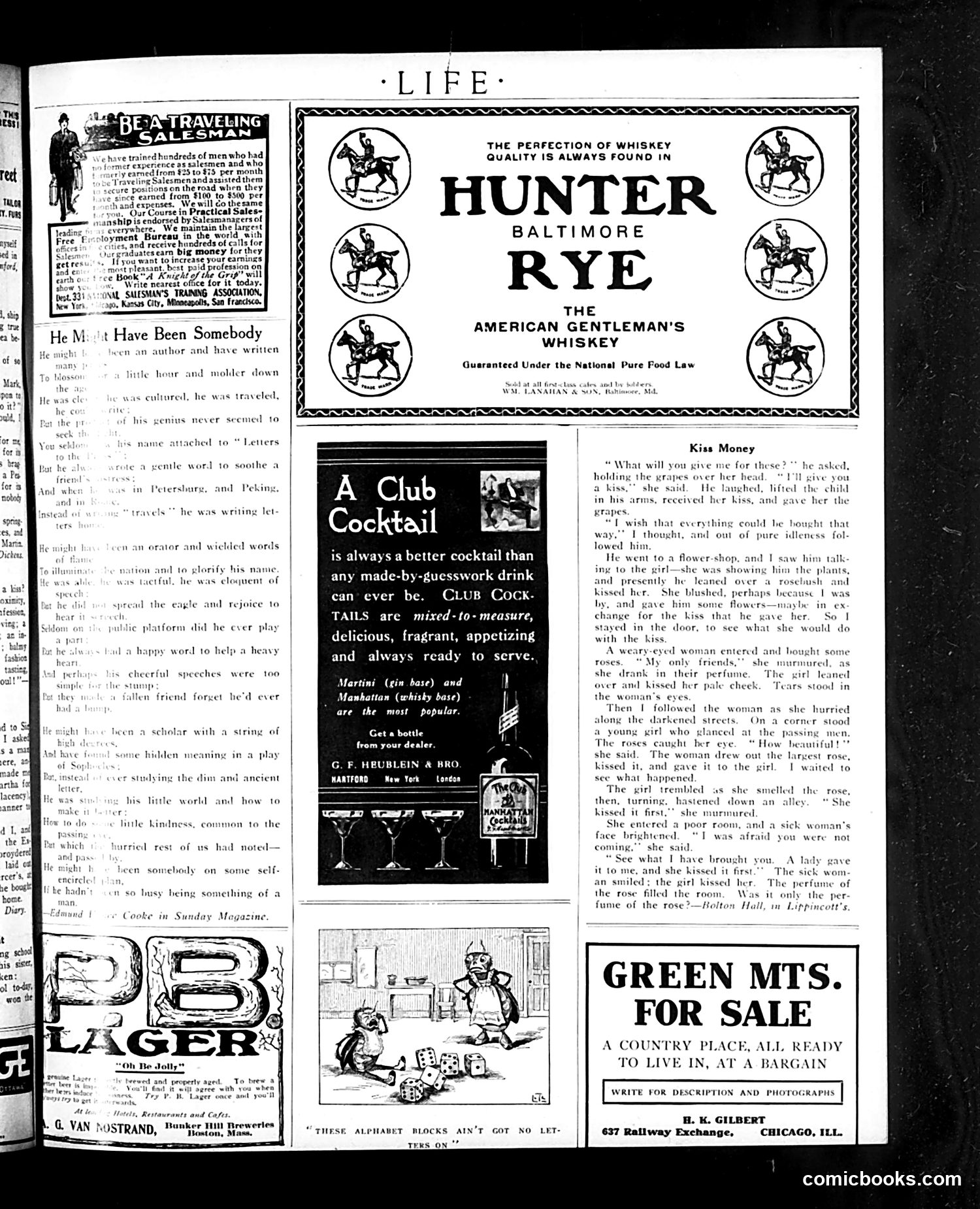 Life — March 25, 1909 — page 35 of 36